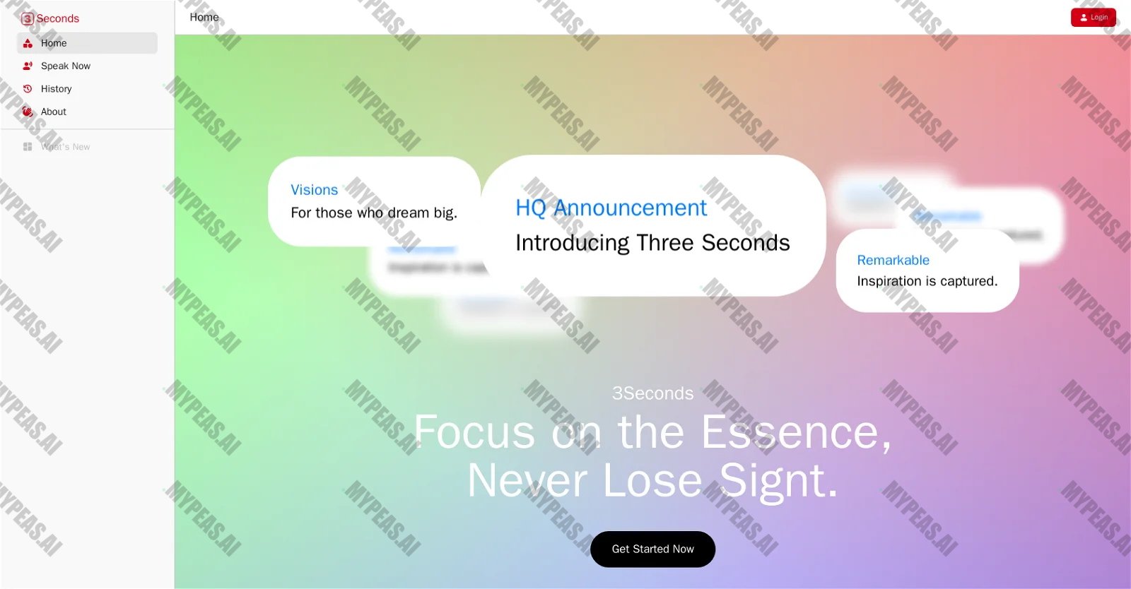 3Seconds screenshot