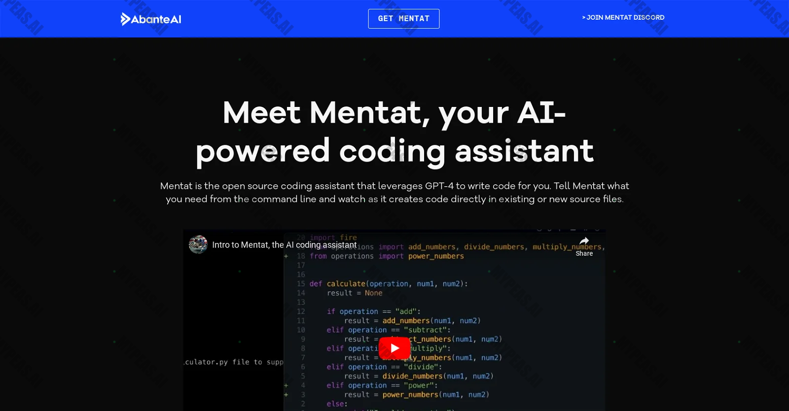 AbanteAI screenshot