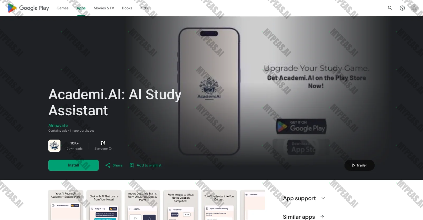 AcademiAI screenshot