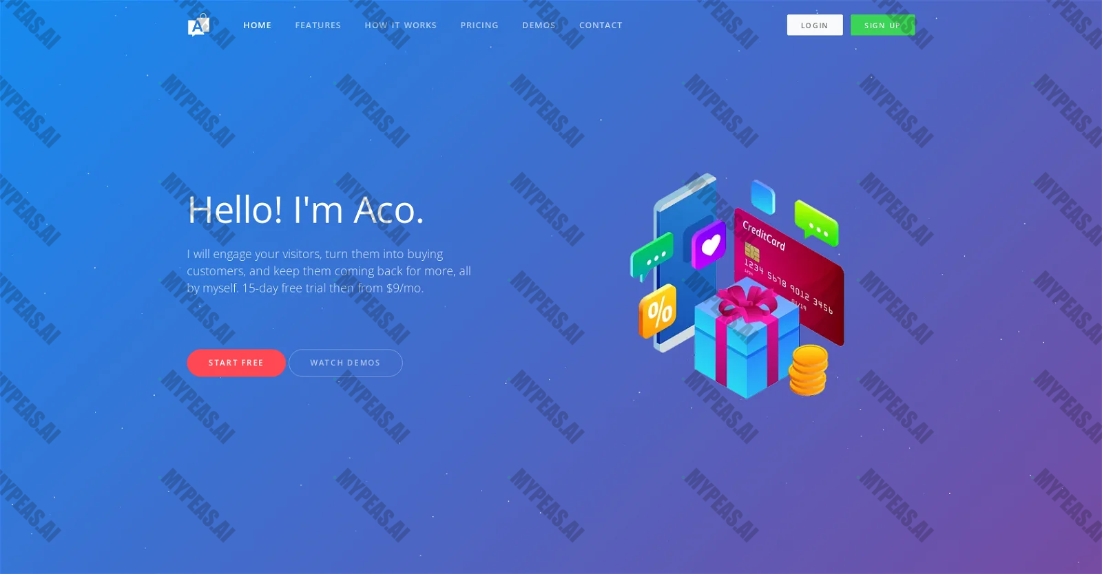 Acobot screenshot