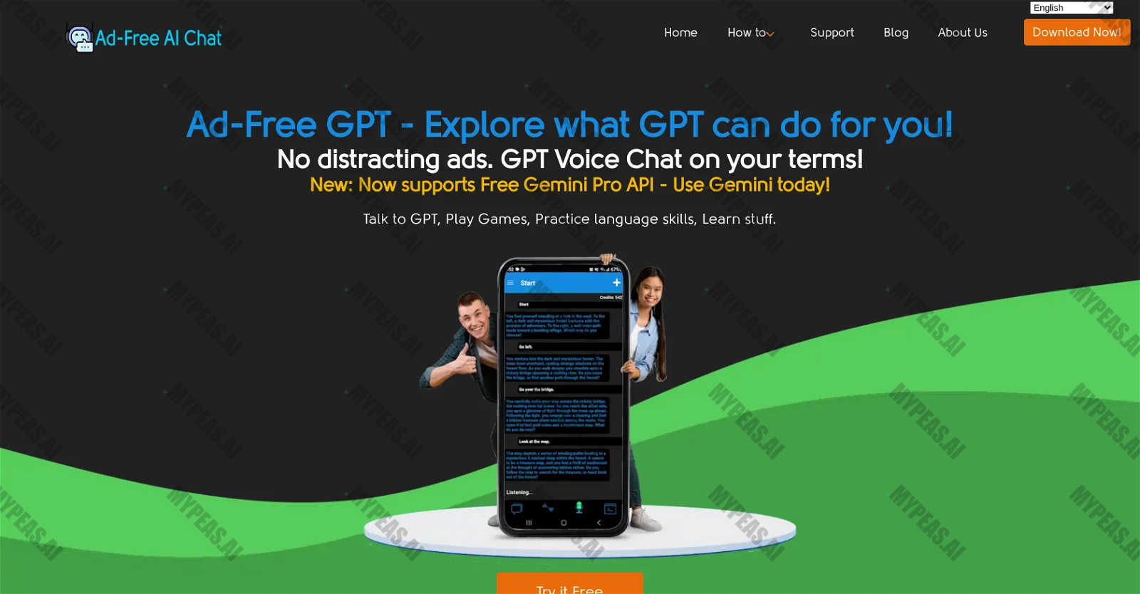 Ad-Free AI Chat screenshot