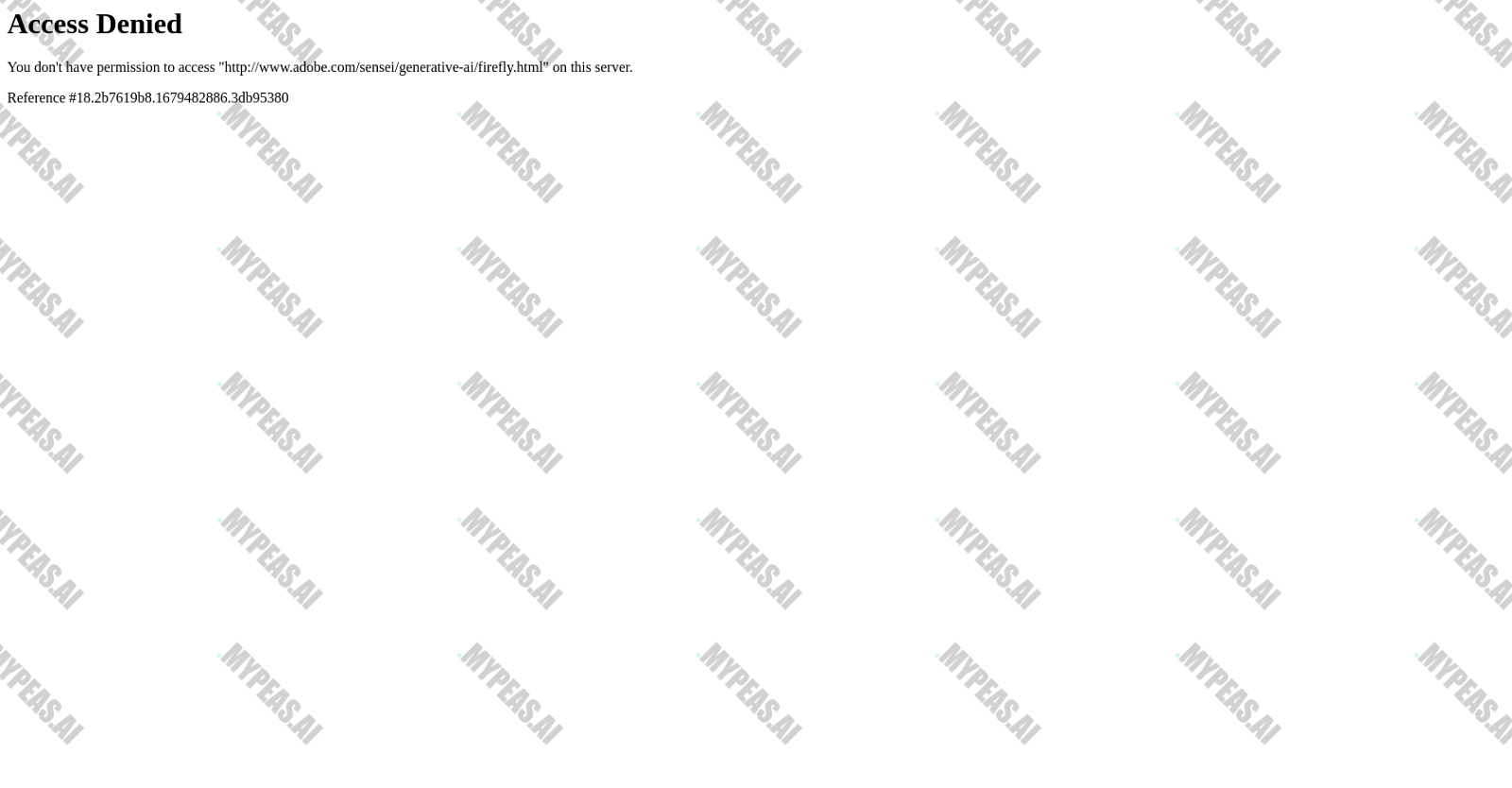 Adobe Firefly screenshot