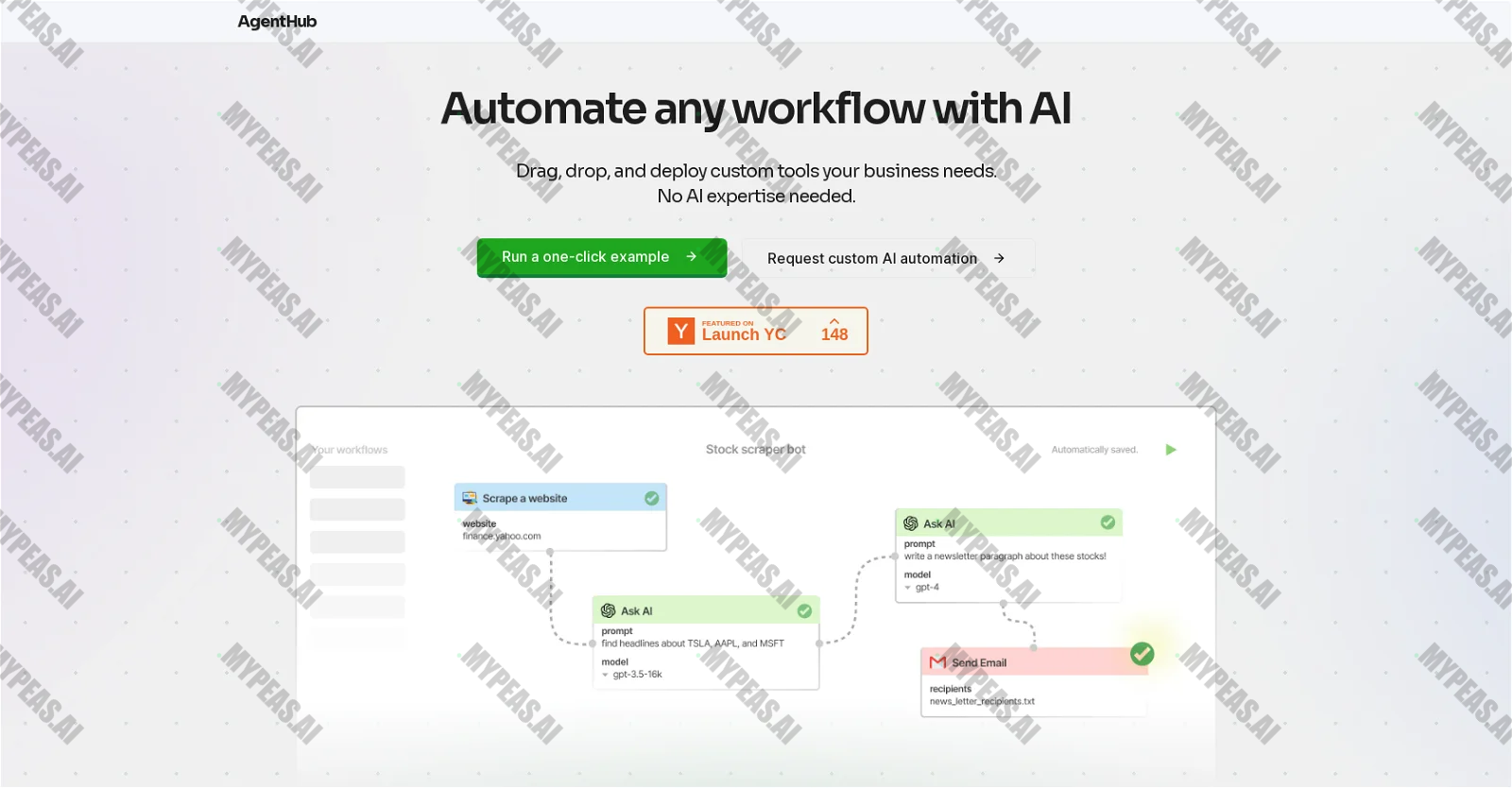 AgentHub screenshot