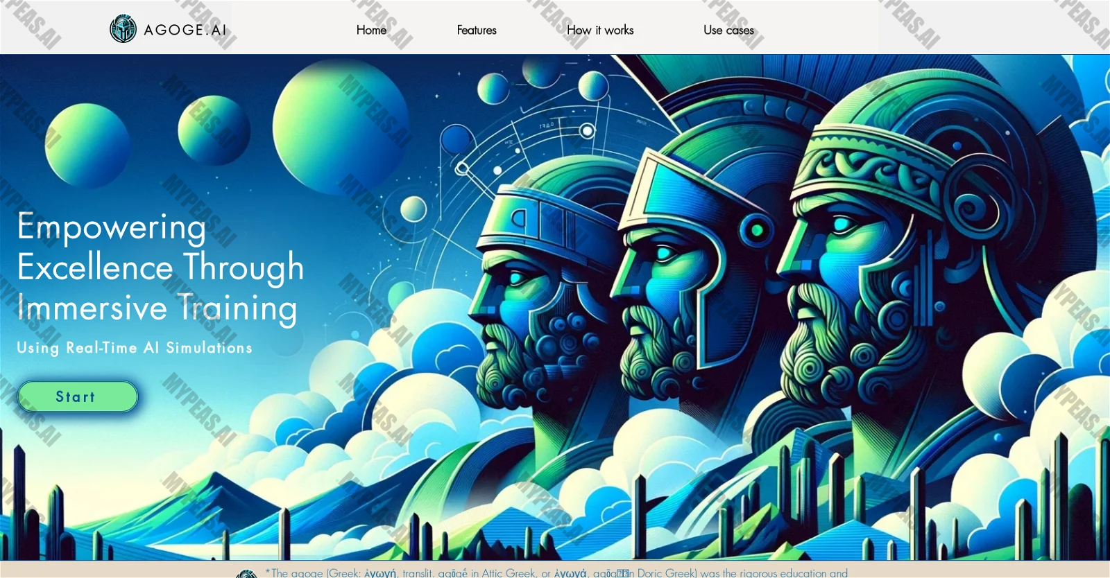 AGOGE screenshot