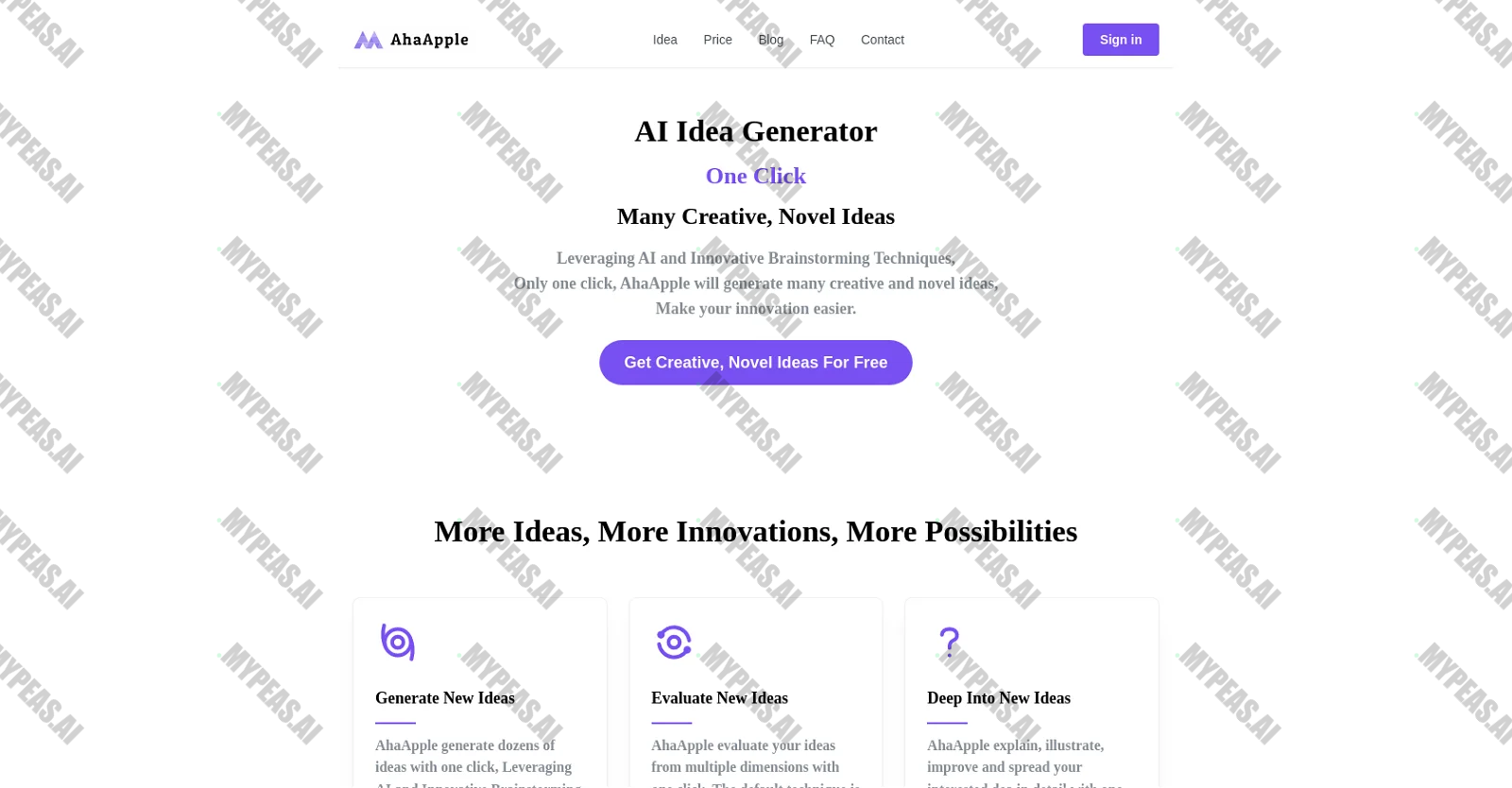 AhaApple screenshot