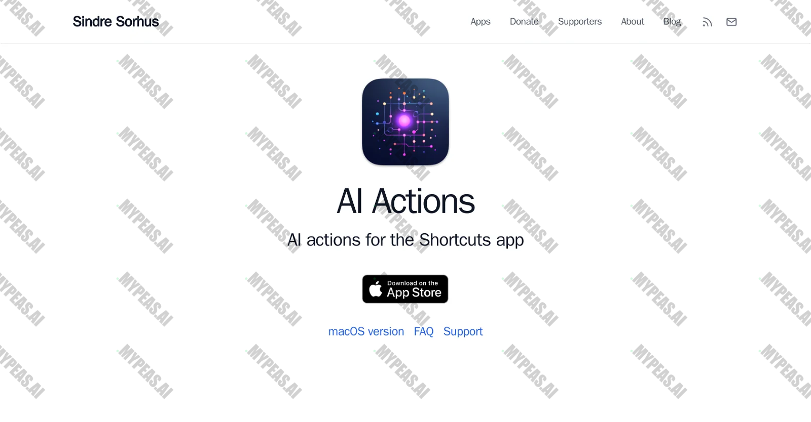 AI Actions screenshot