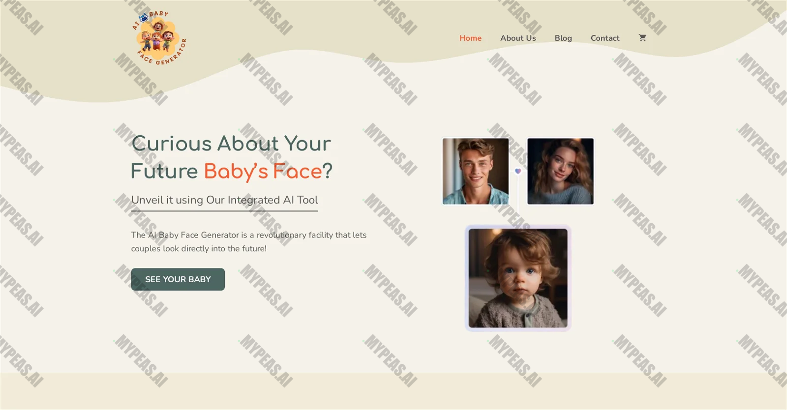 AI Baby Face Generator screenshot