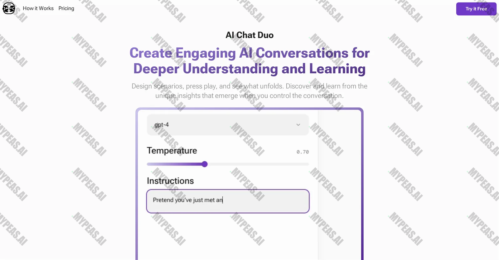 AI Chat Duo screenshot