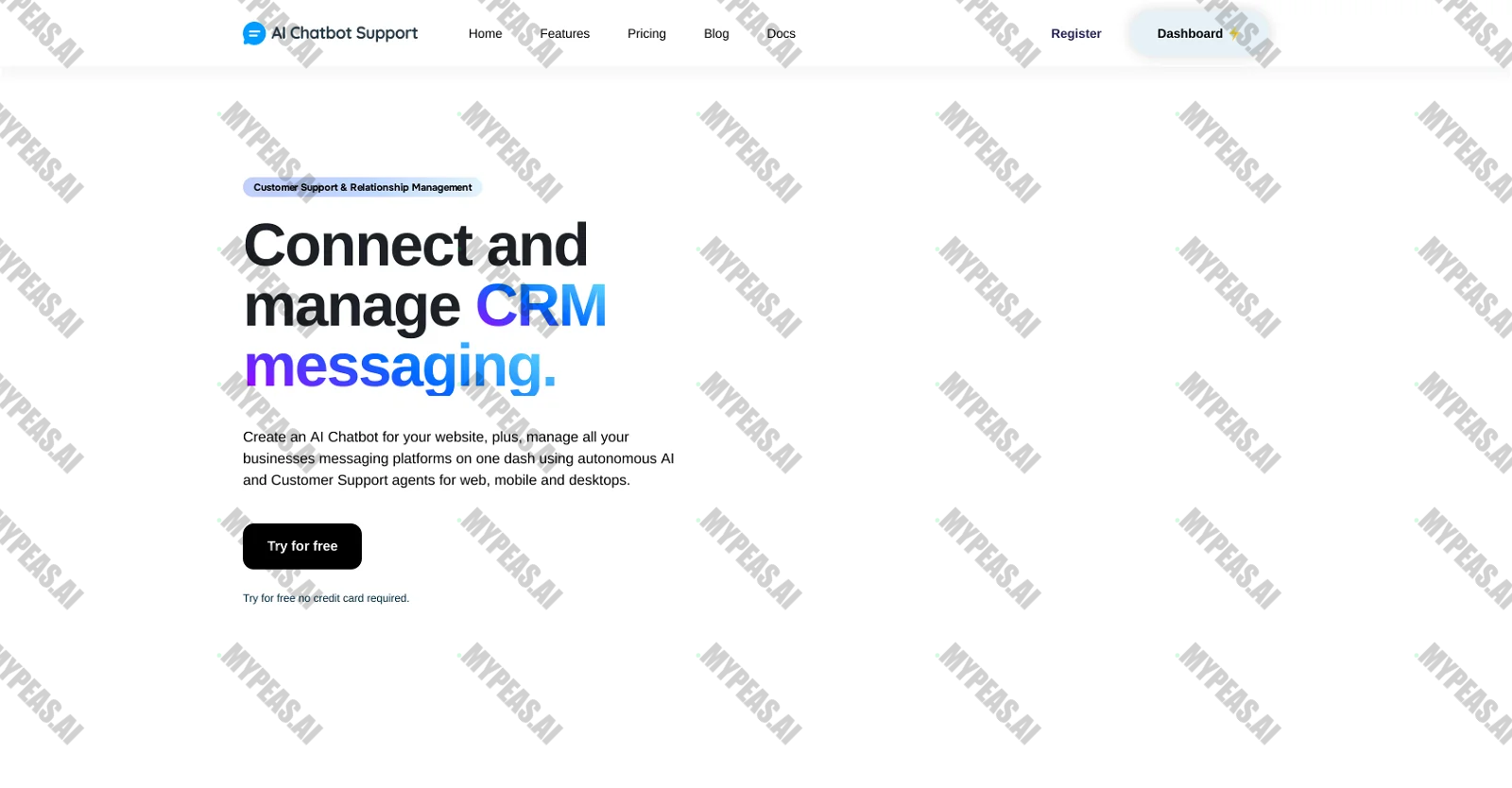 AI Chatbot Support screenshot