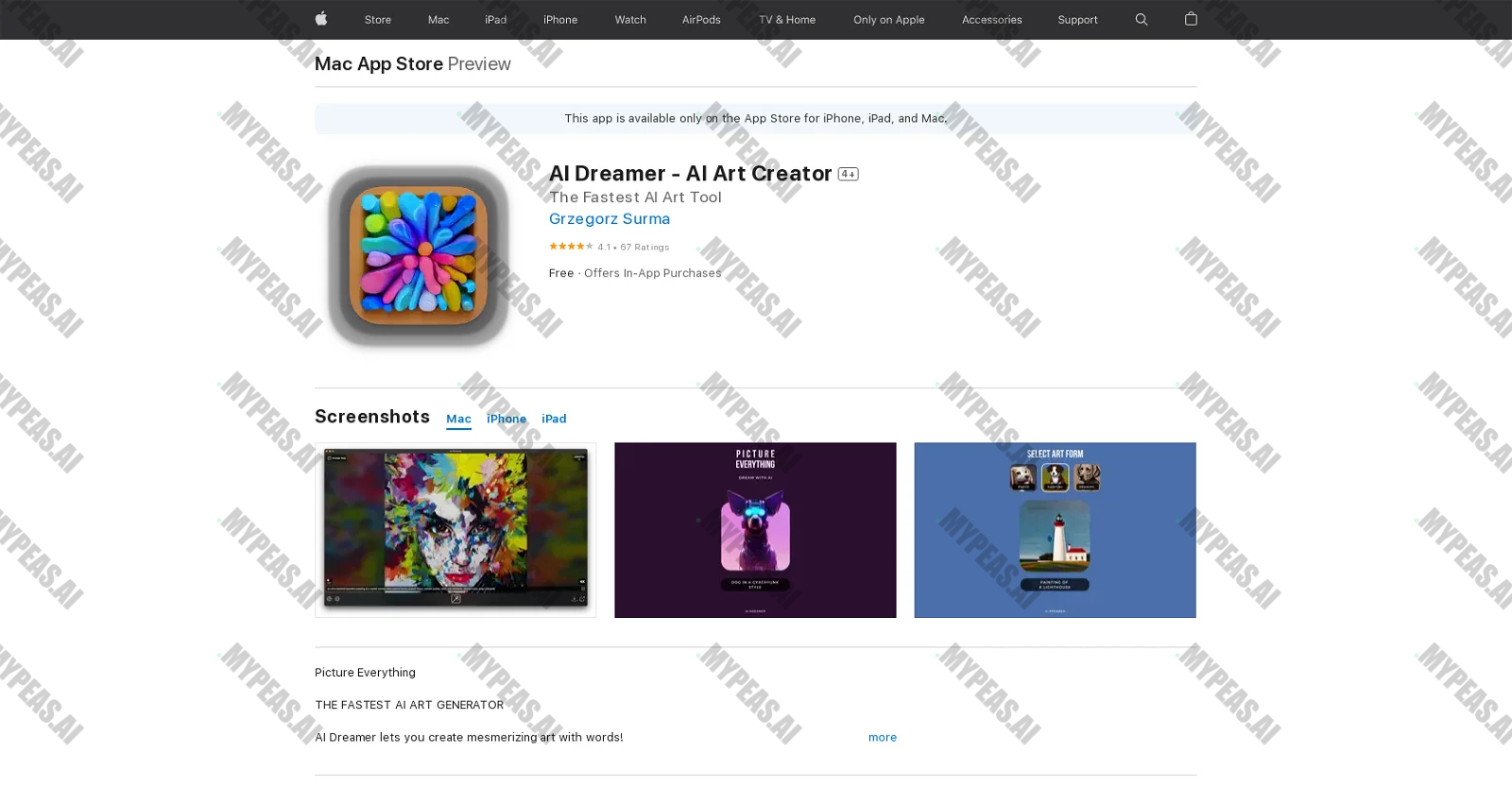 AI Dreamer screenshot
