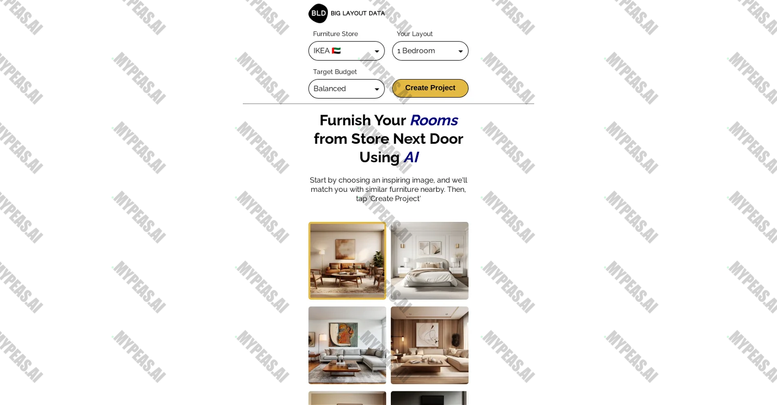 AI Furniture Planner screenshot