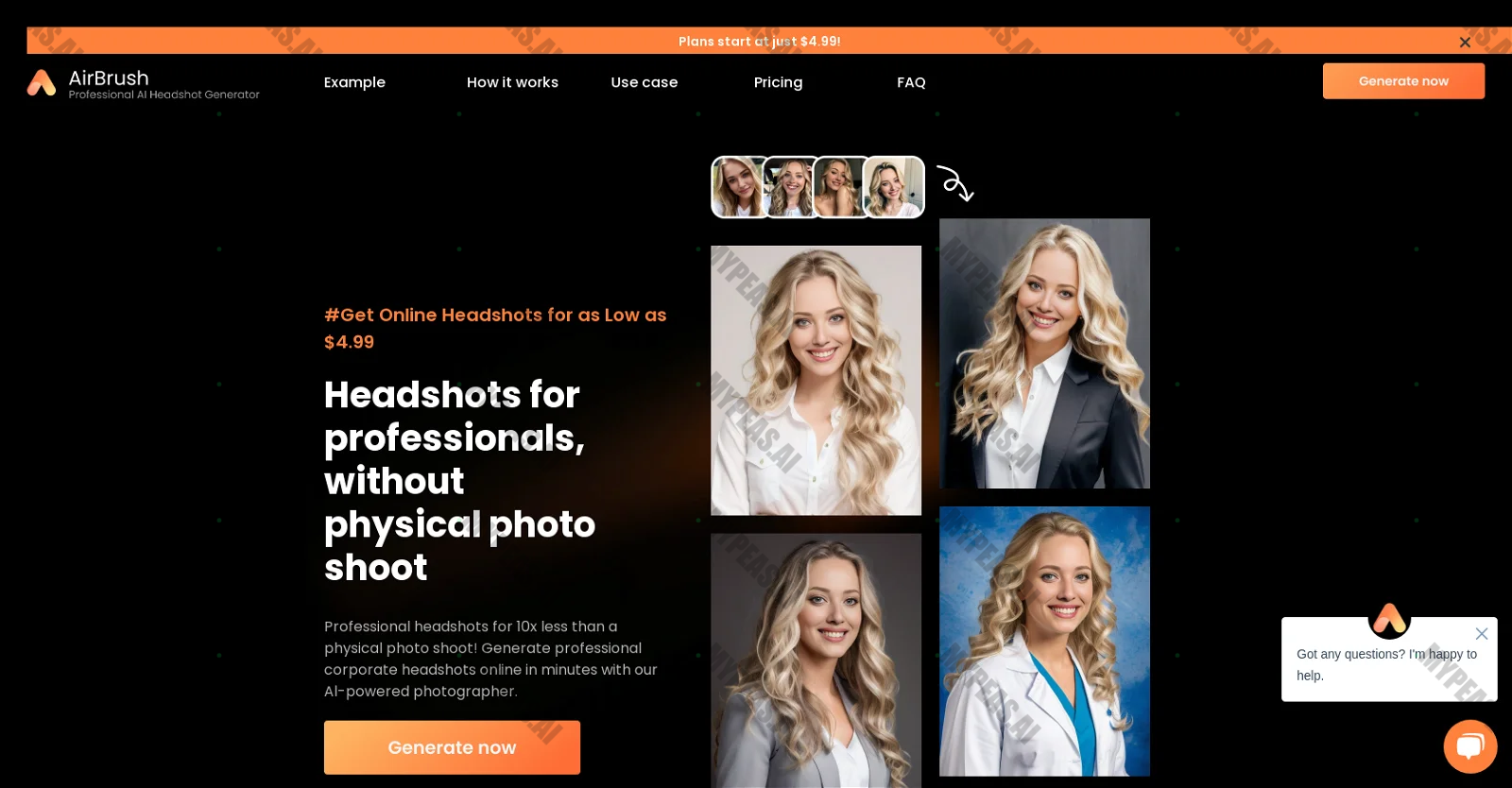 AI Headshots screenshot