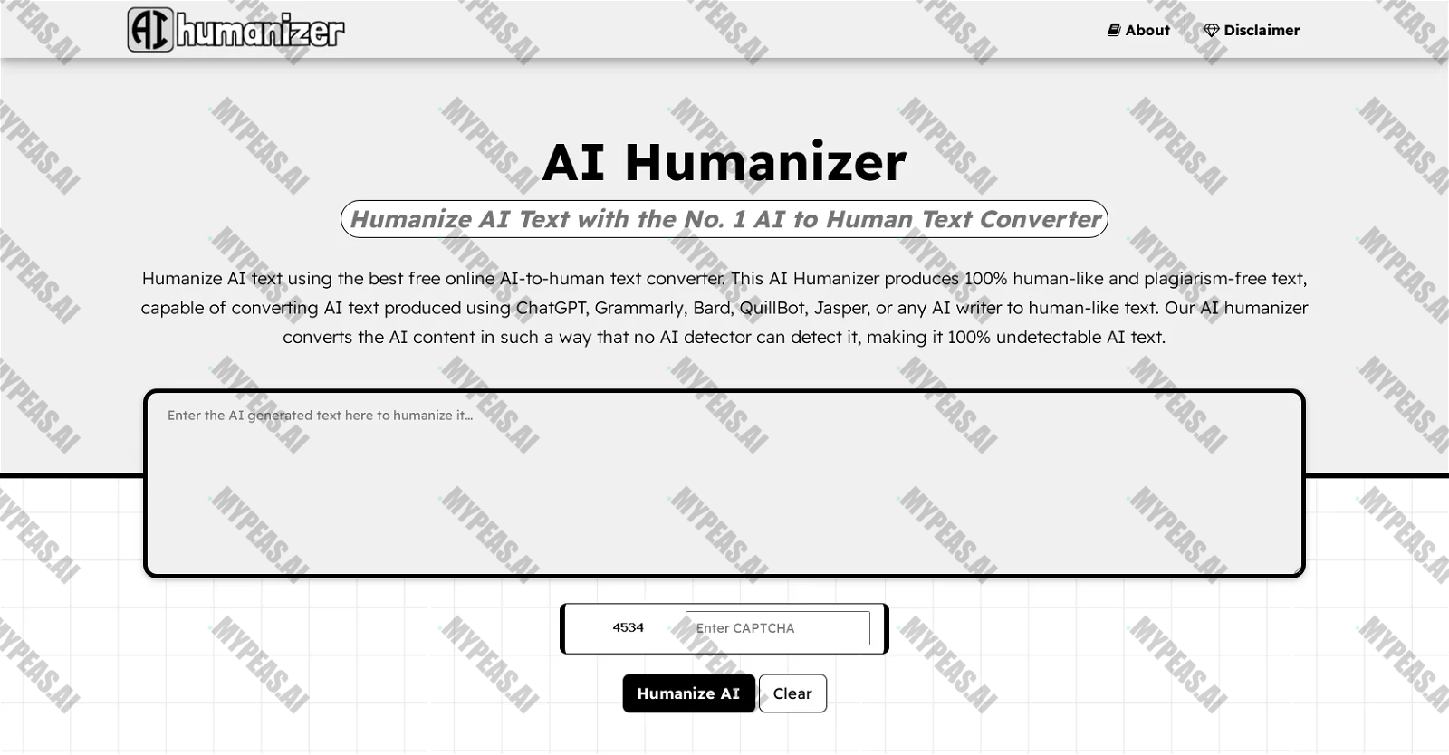 AI Humanizer screenshot