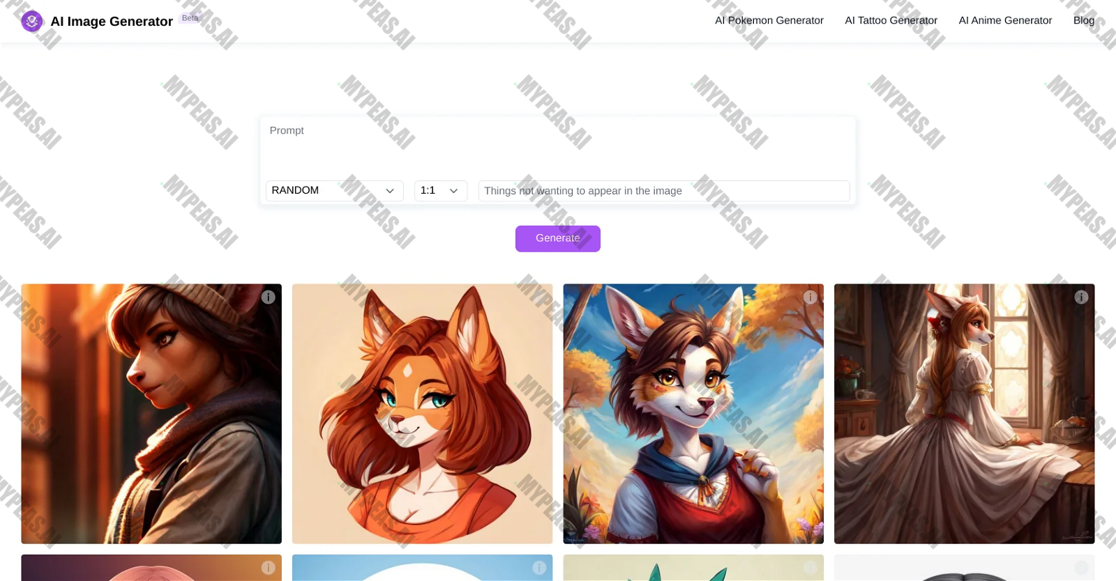AI Image Generator screenshot