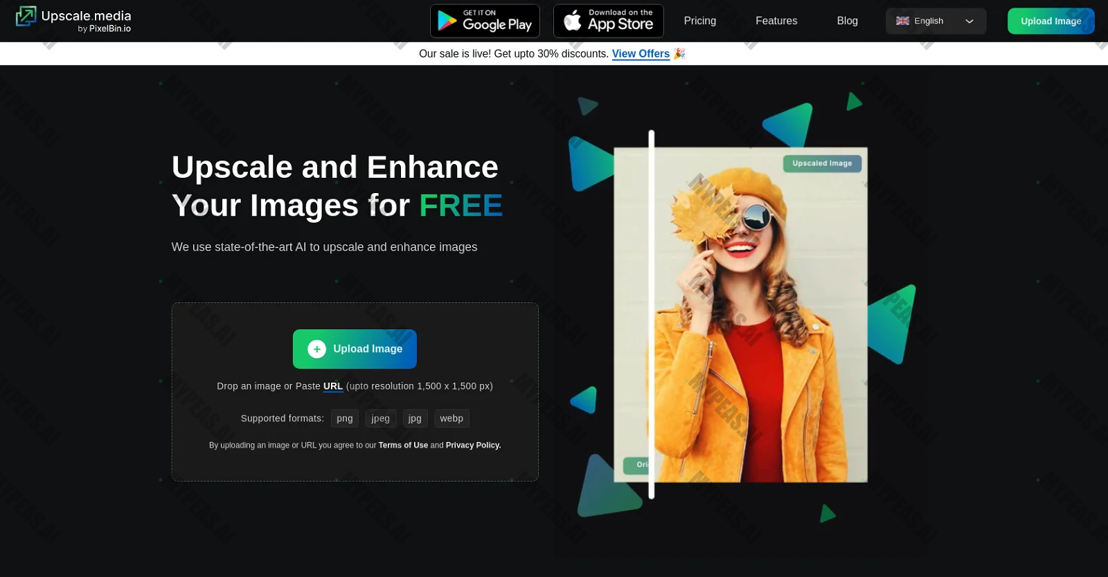 AI Image Upscaler screenshot
