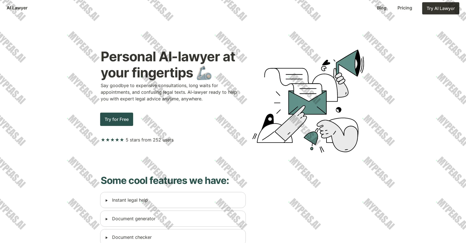 AI Lawyer screenshot