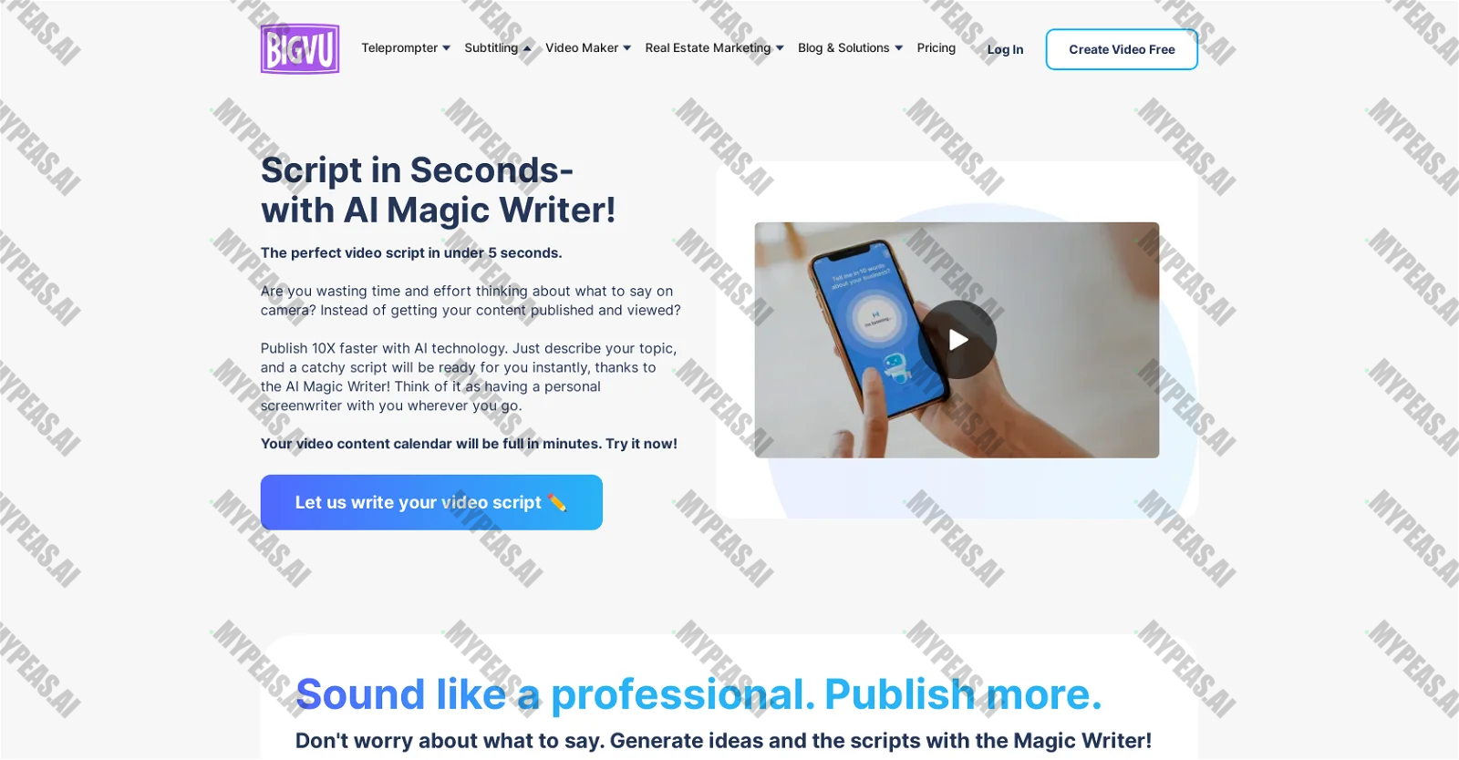 AI Magic Writer screenshot