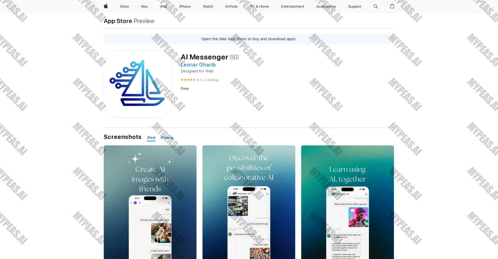 AI Messenger screenshot