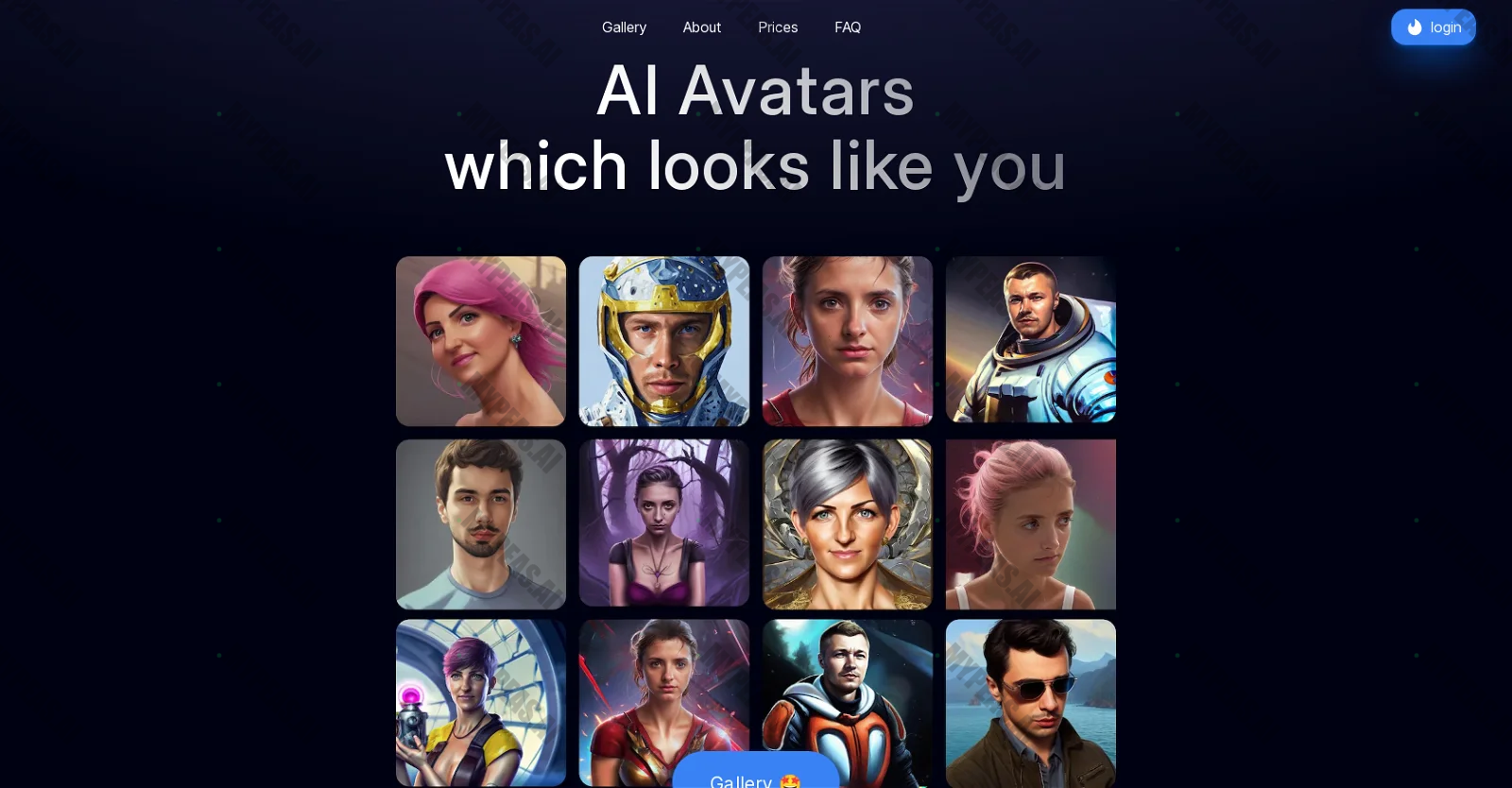 AI Portrait Generator screenshot