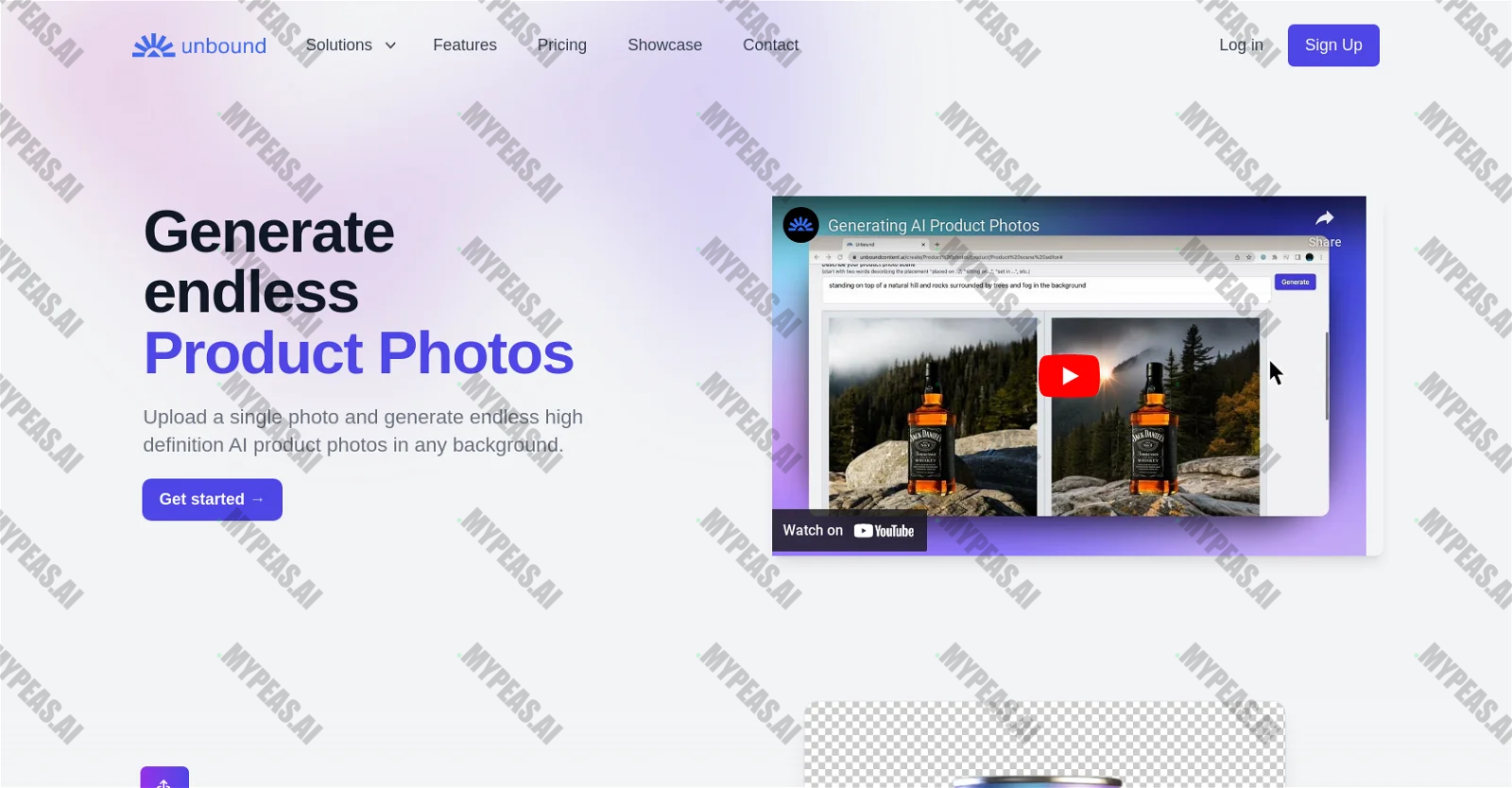 AI-powered Product Photos screenshot