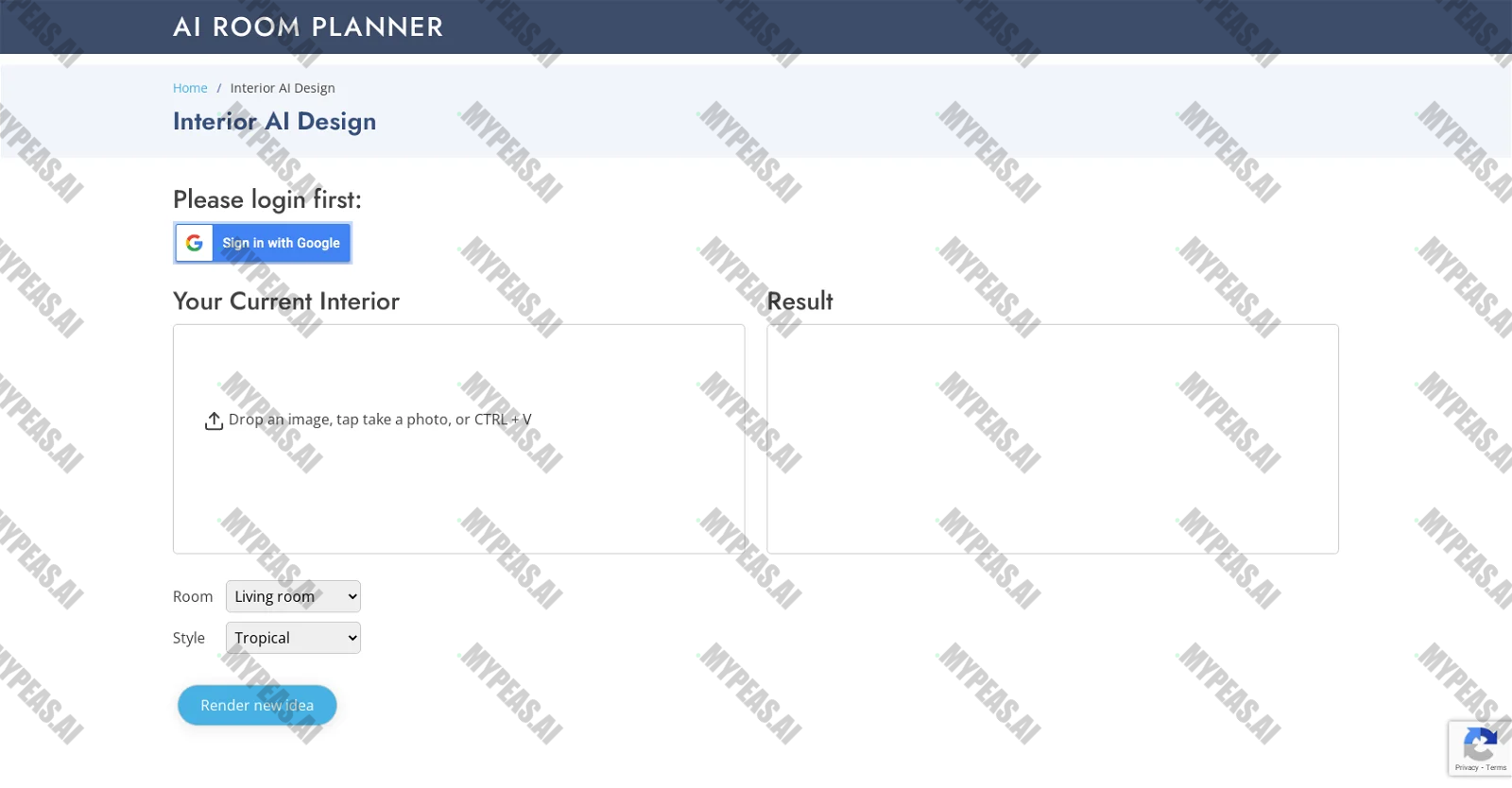 AI Room Planner screenshot