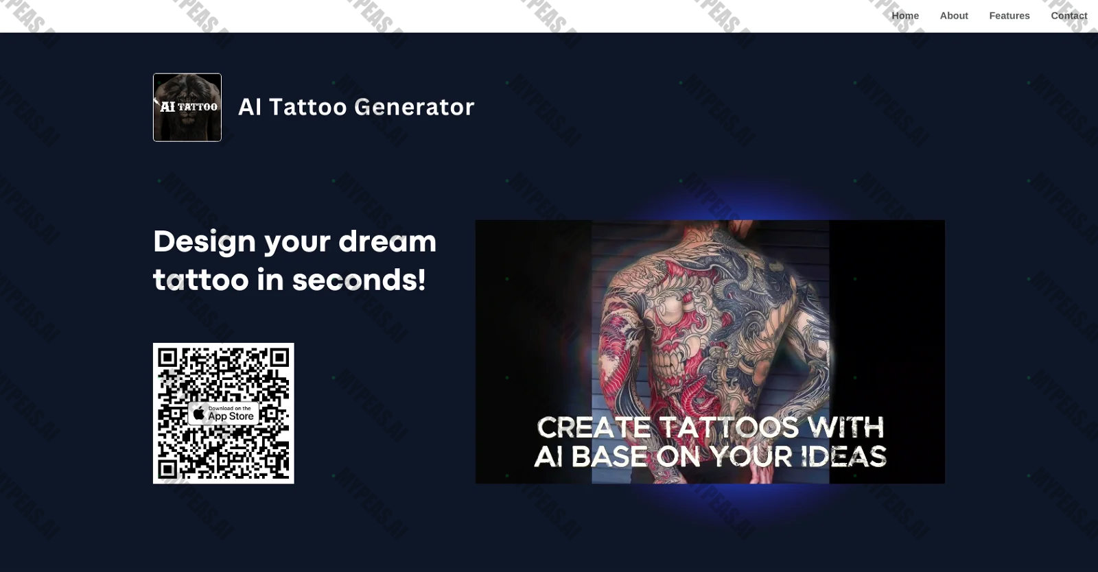 AI Tattoo Generator screenshot