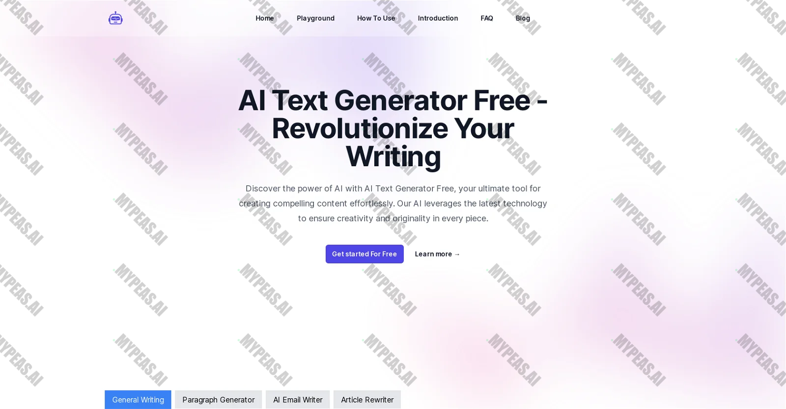 AI Text Generator Free screenshot