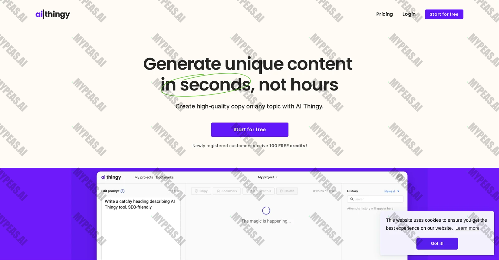 AI Thingy screenshot