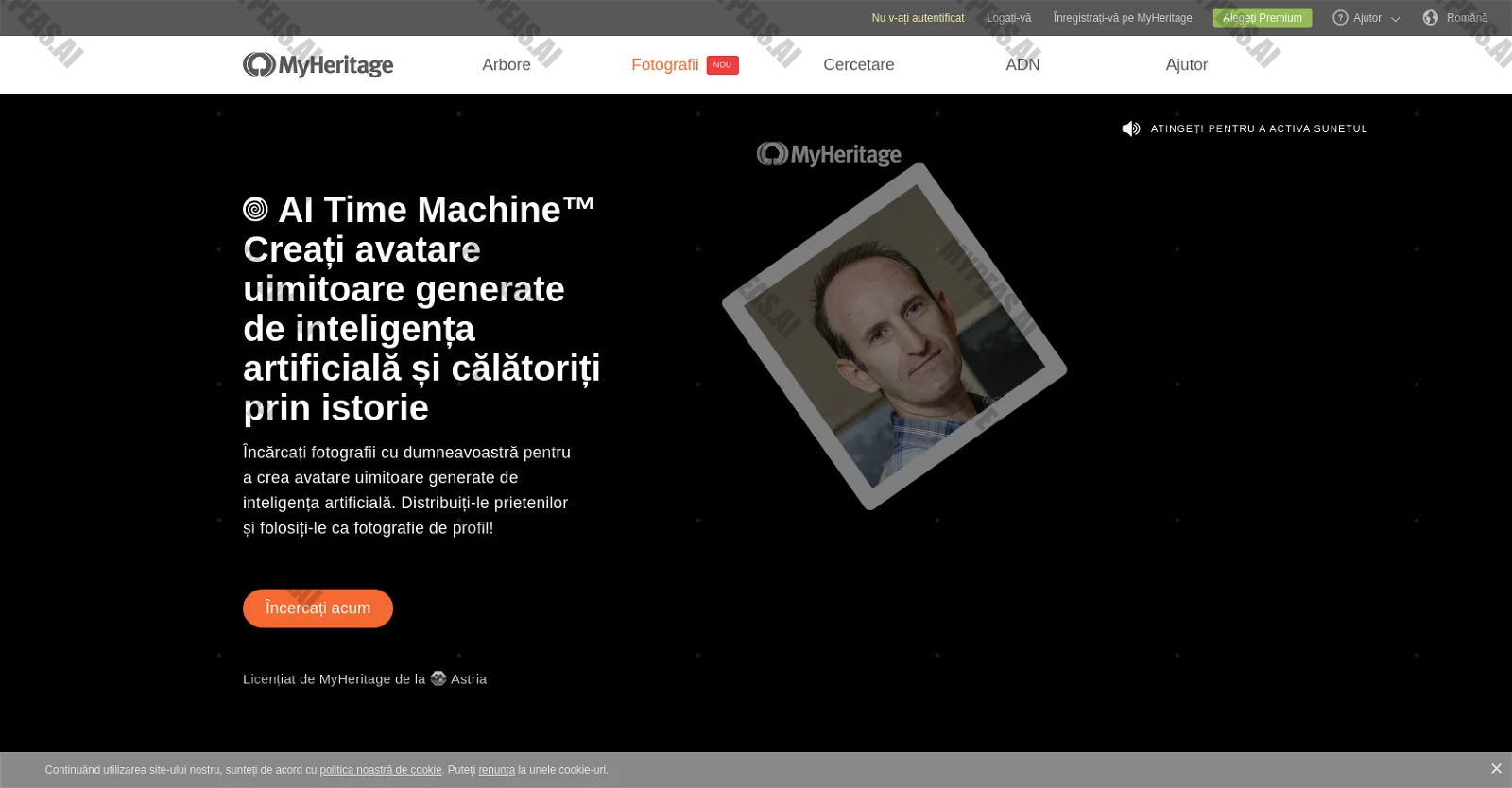 AI Time Machine screenshot