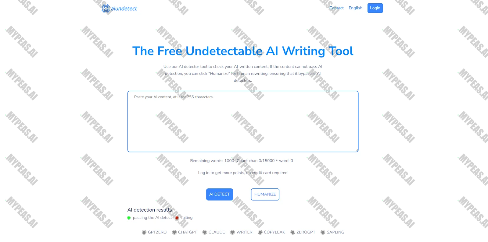 AI Undetect screenshot