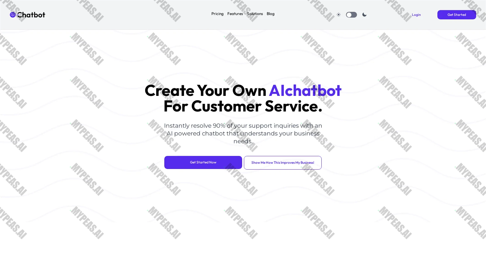 AIChatbot screenshot