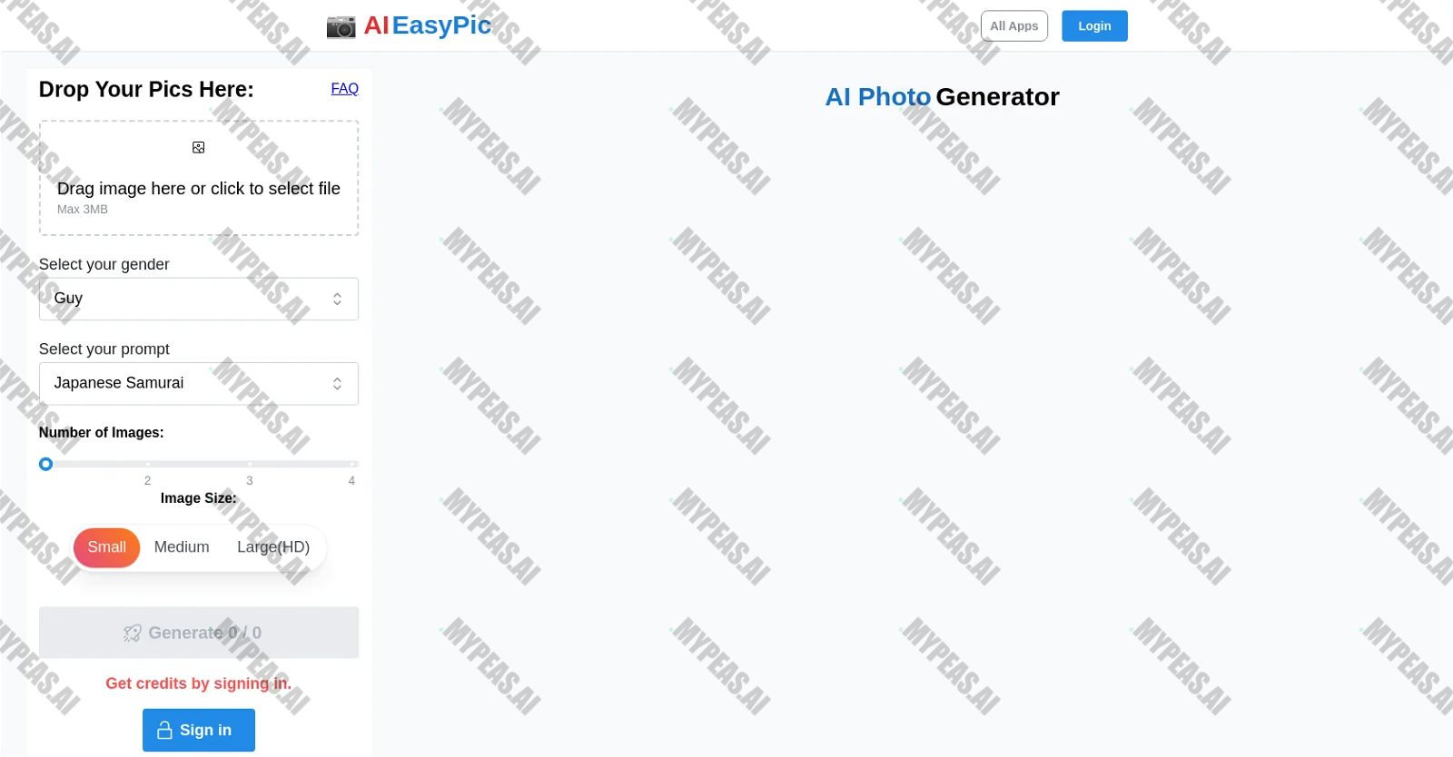 AIeasypic screenshot