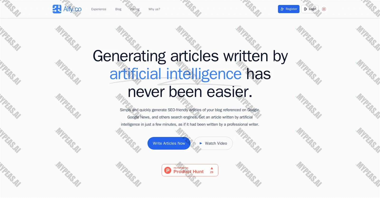 Aify screenshot