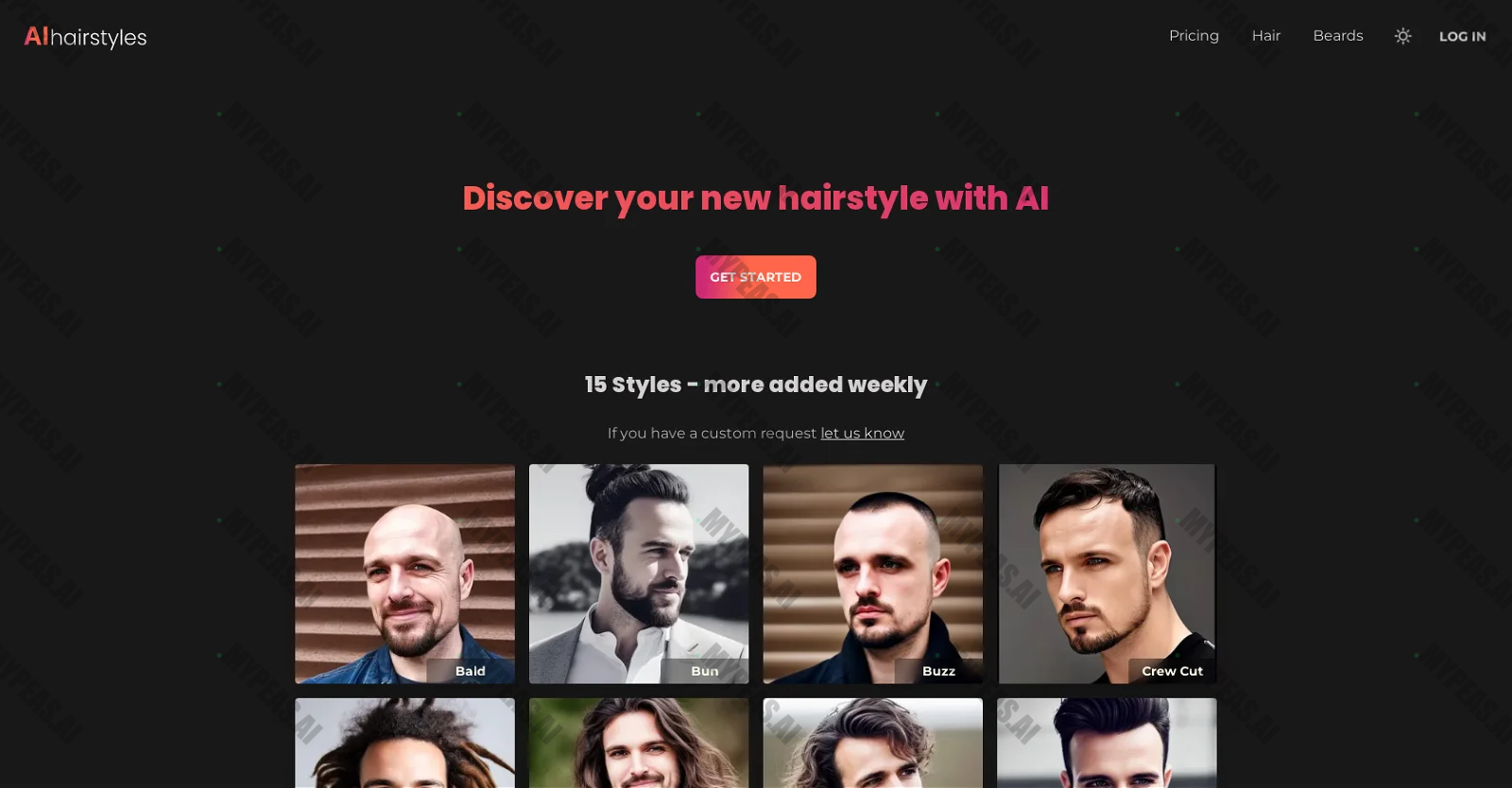 AIhairstyles screenshot