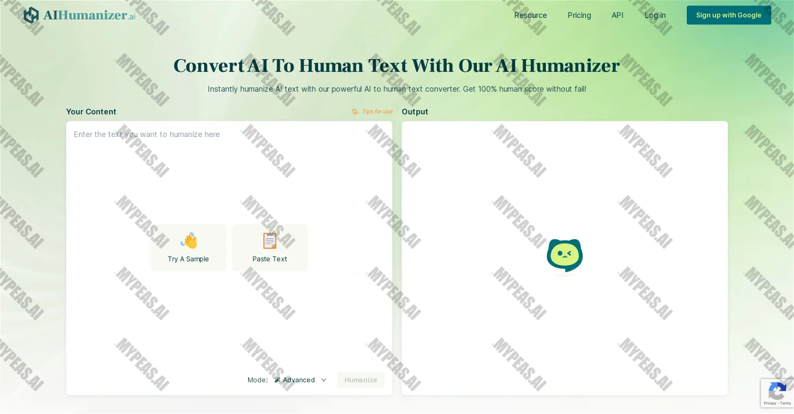 AIHumanizer.ai screenshot