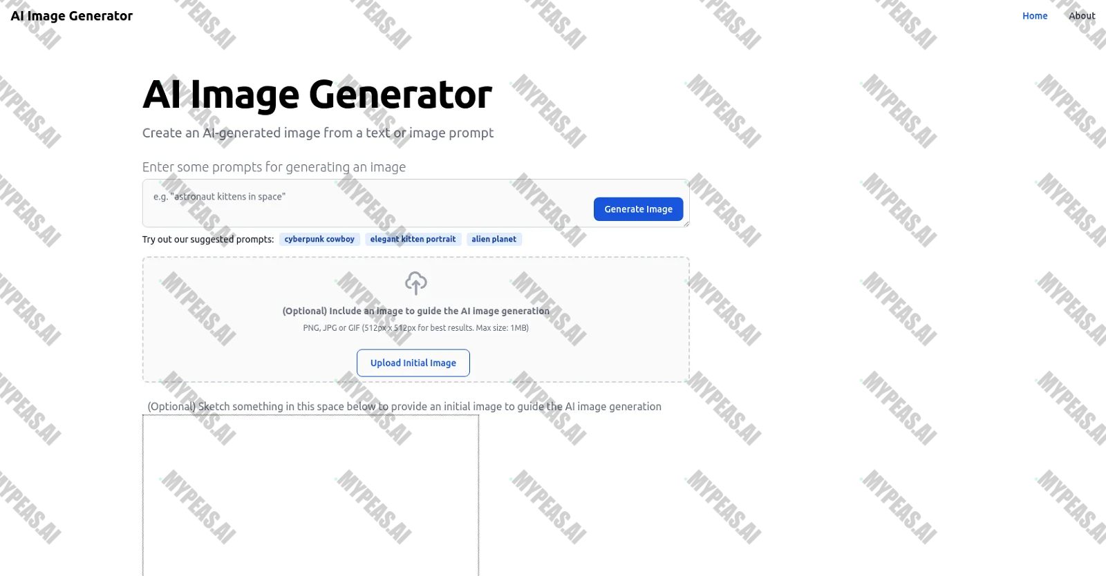 AIImageGenerator screenshot