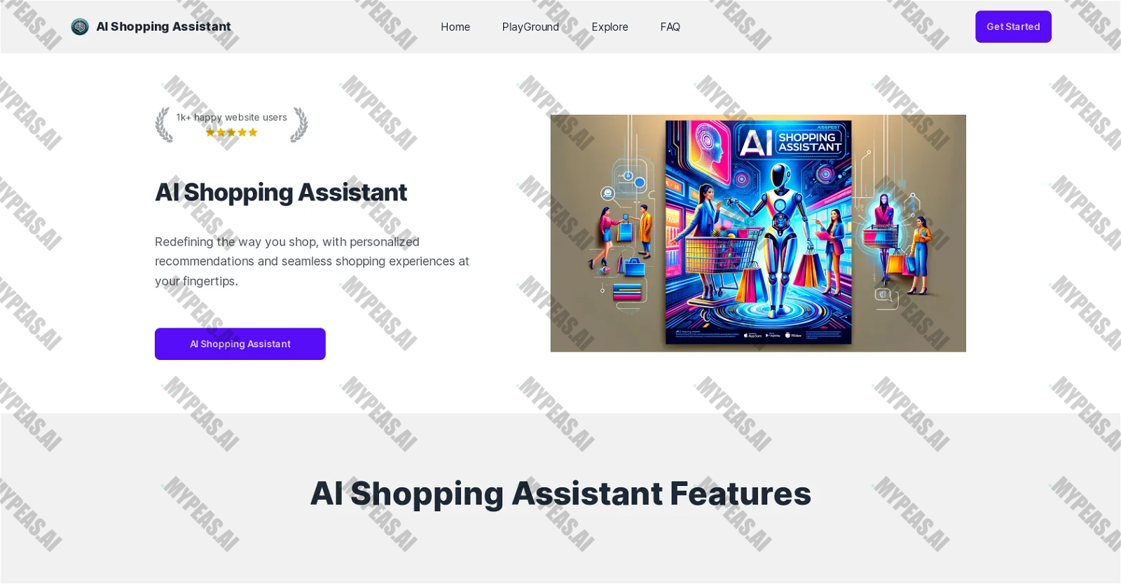 AIShoppingAssistant screenshot
