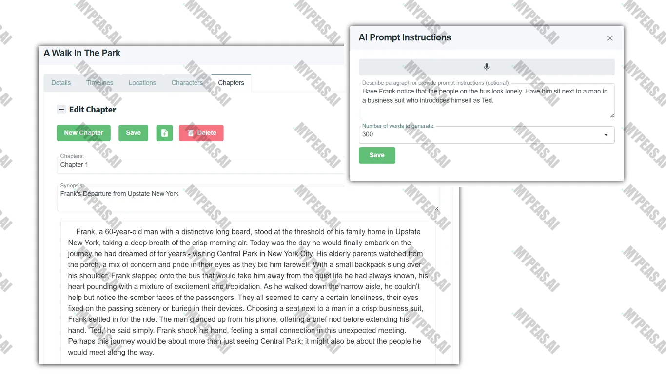 AIStoryBuilders screenshot