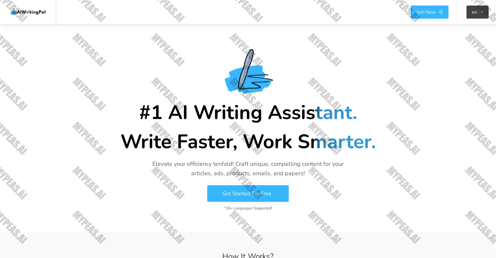 AIWritingPal screenshot