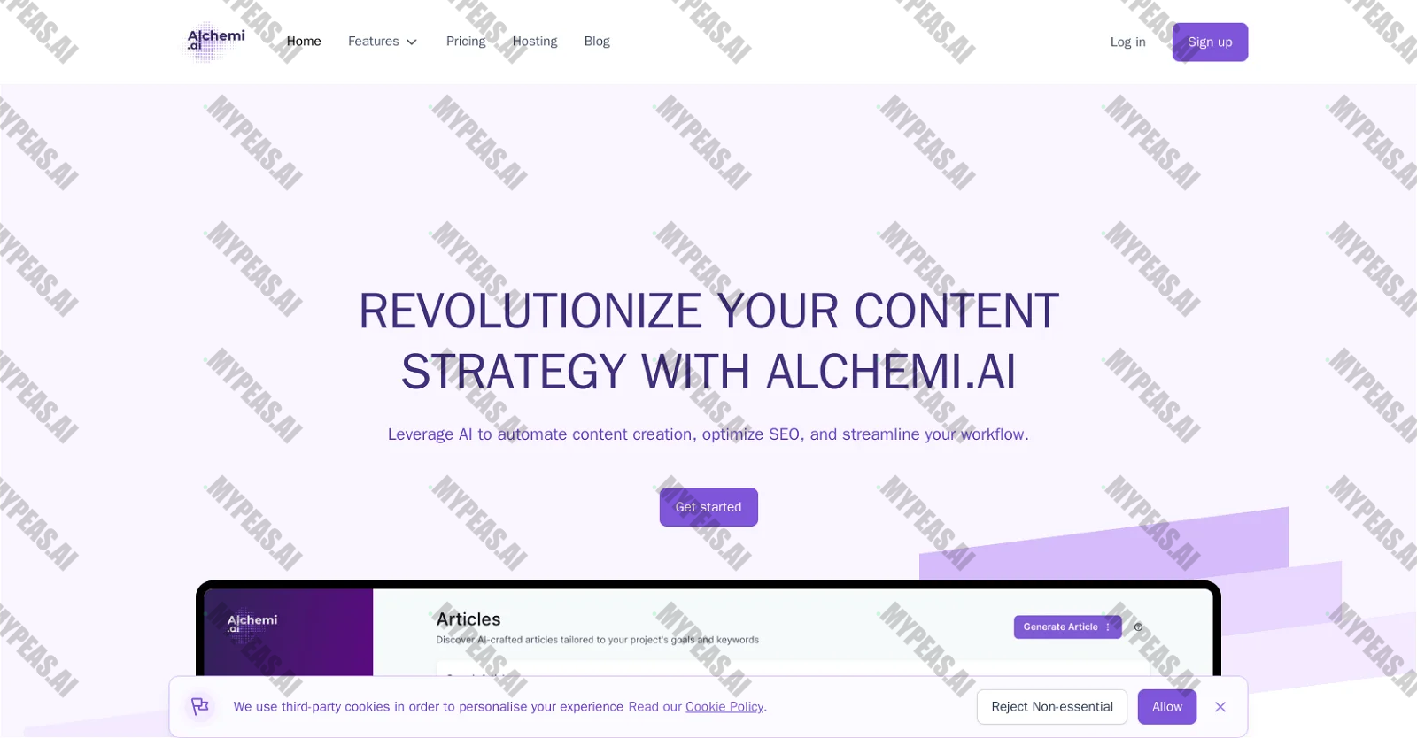 Alchemi screenshot