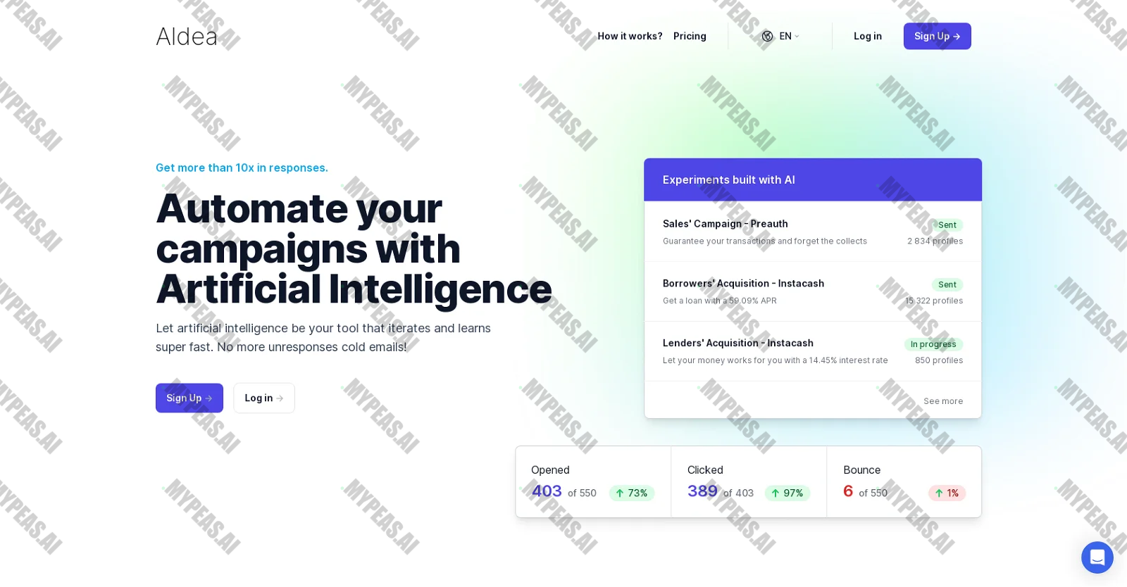 Aldea screenshot