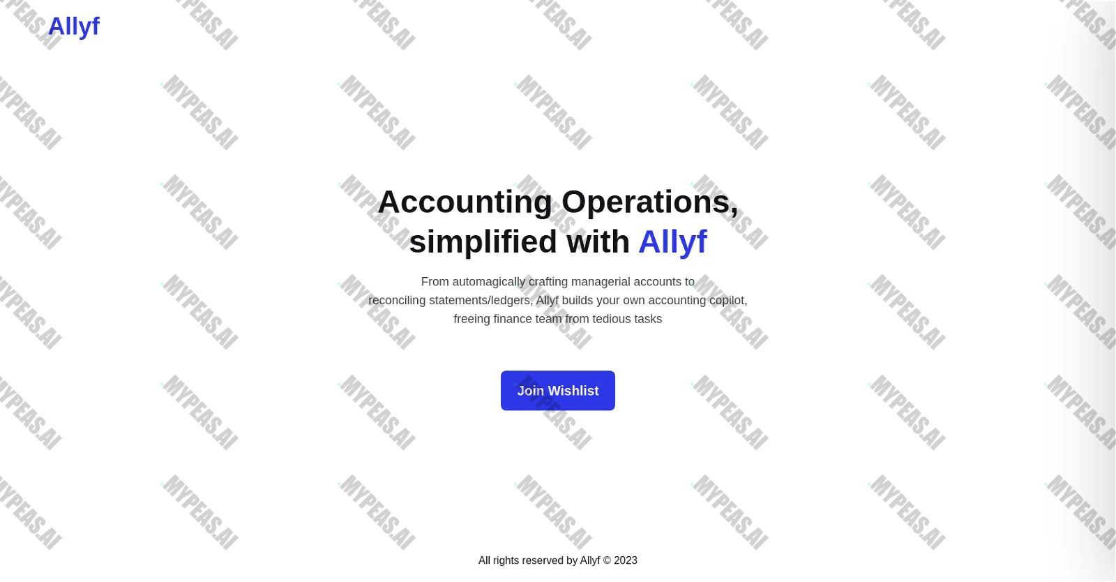 Allyf screenshot