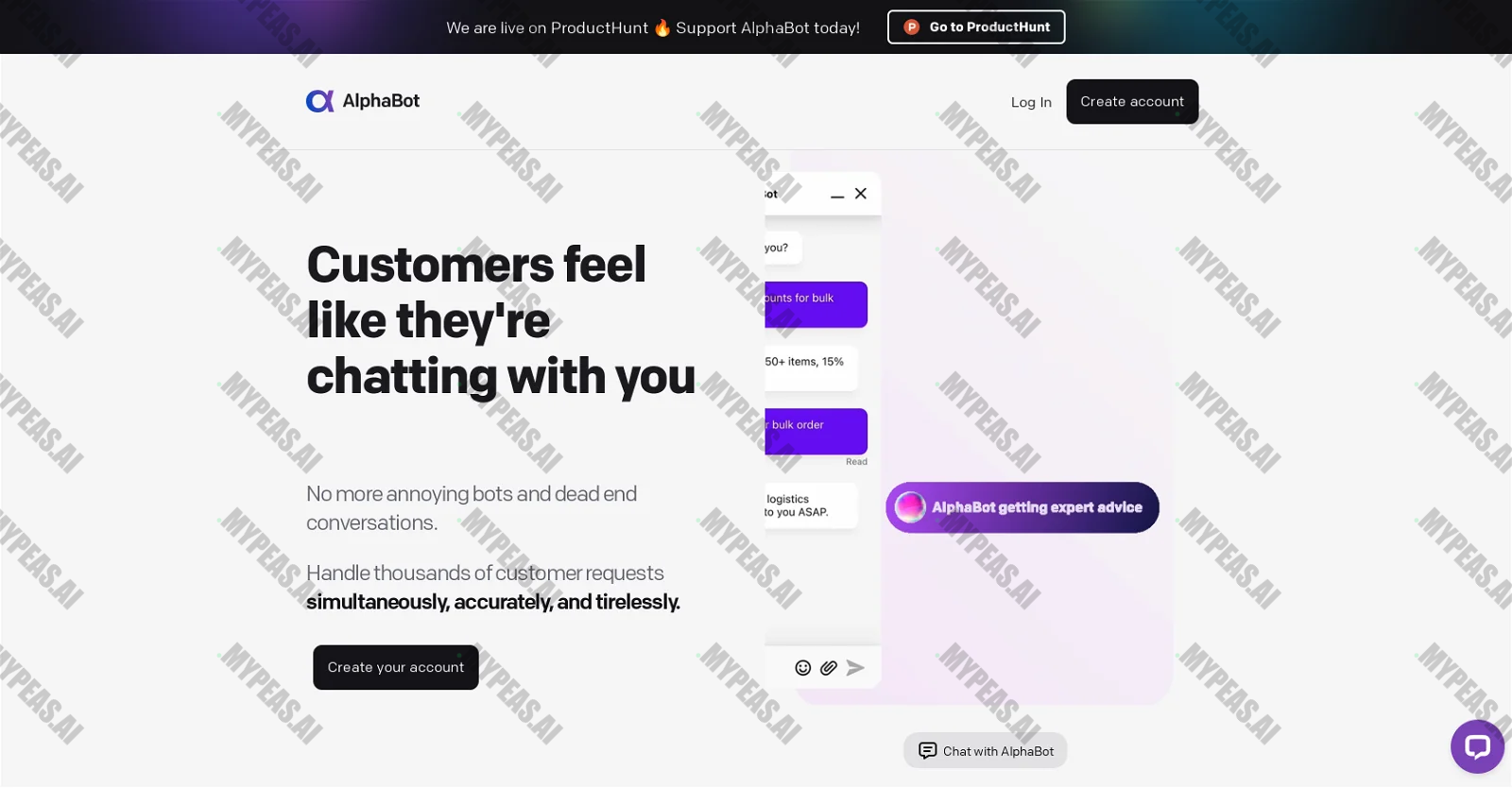 AlphaBot screenshot