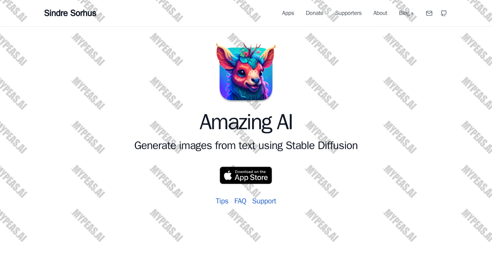 Amazing AI screenshot