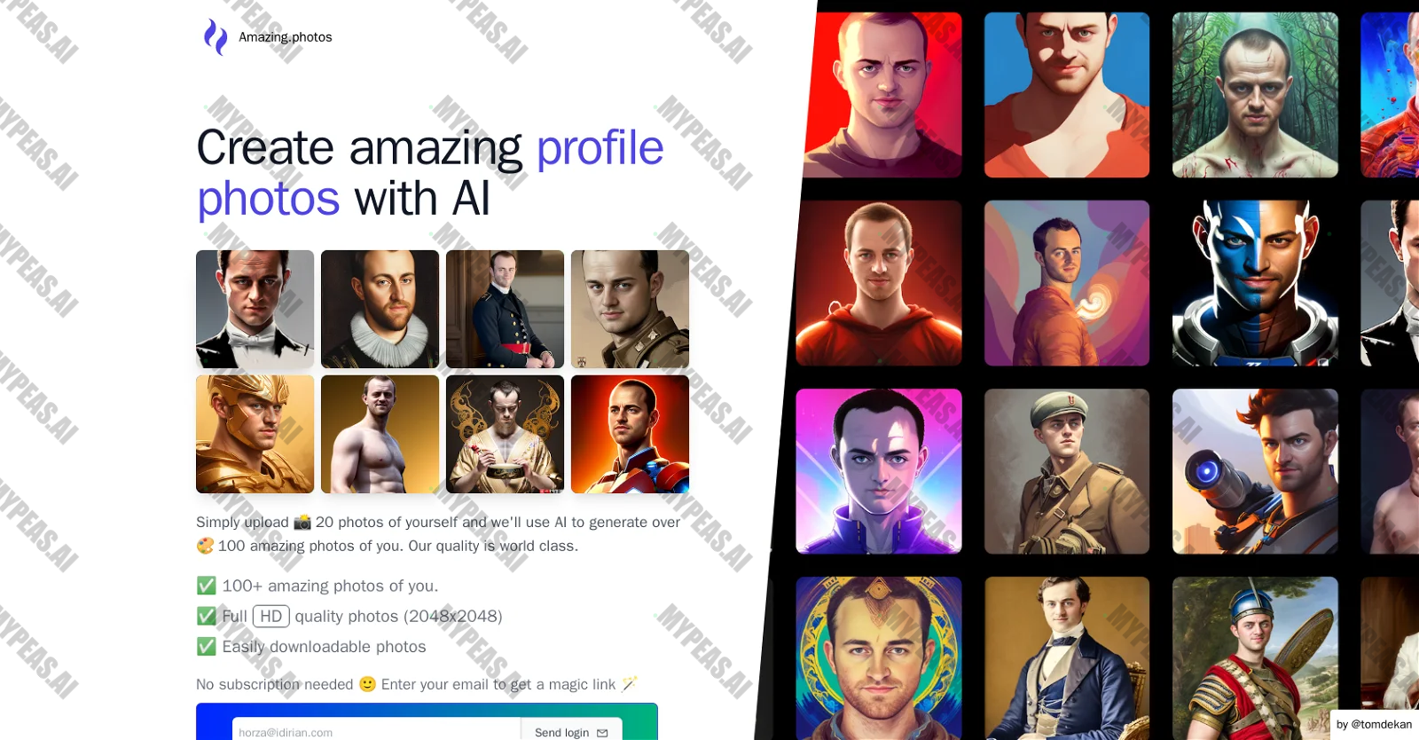 Amazing.photos screenshot