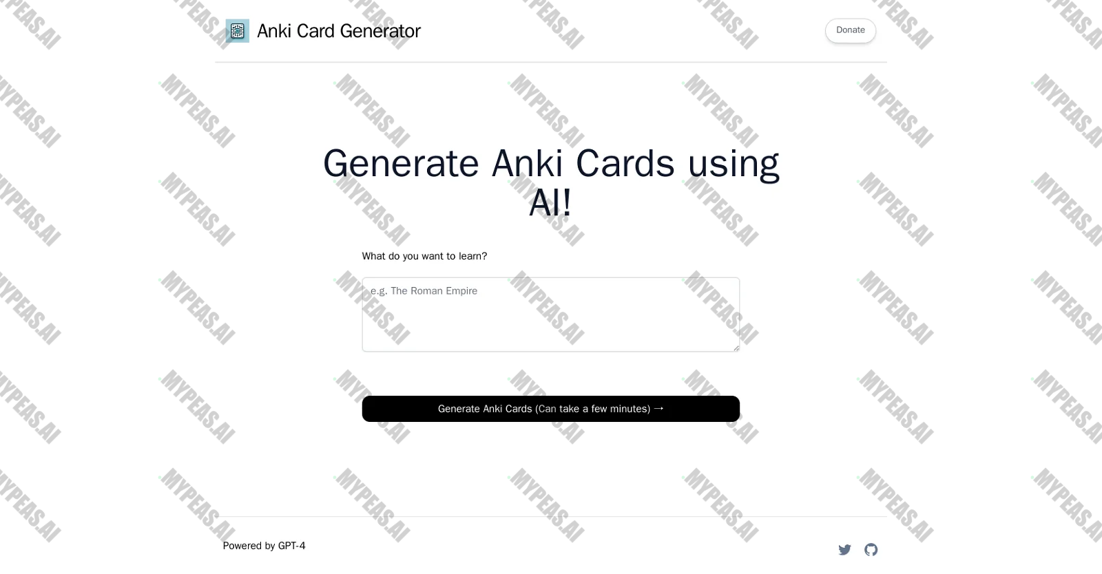 Anki Card Generator screenshot