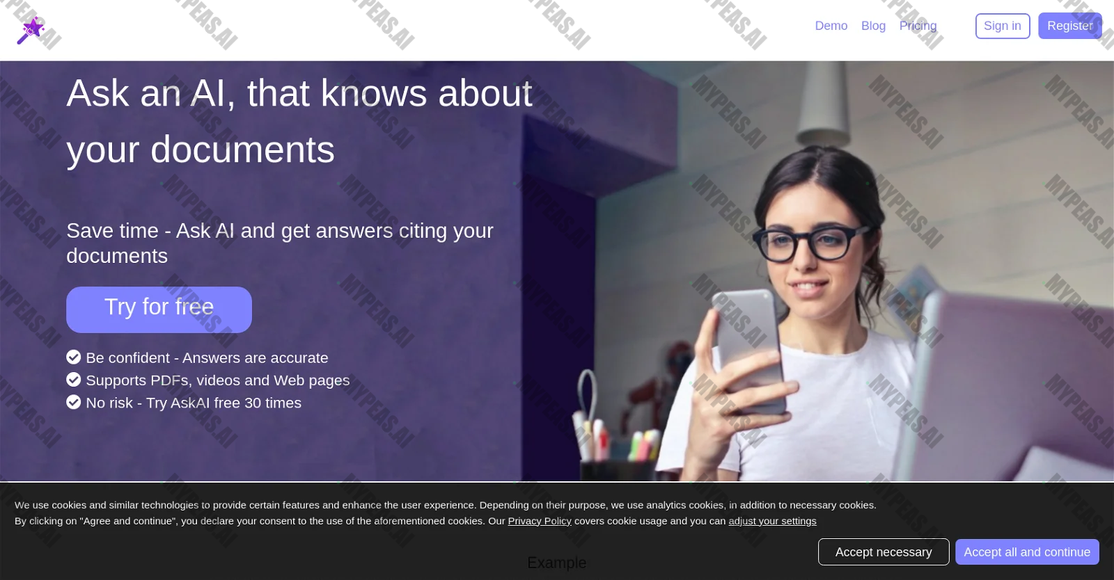 AnyQuestions screenshot