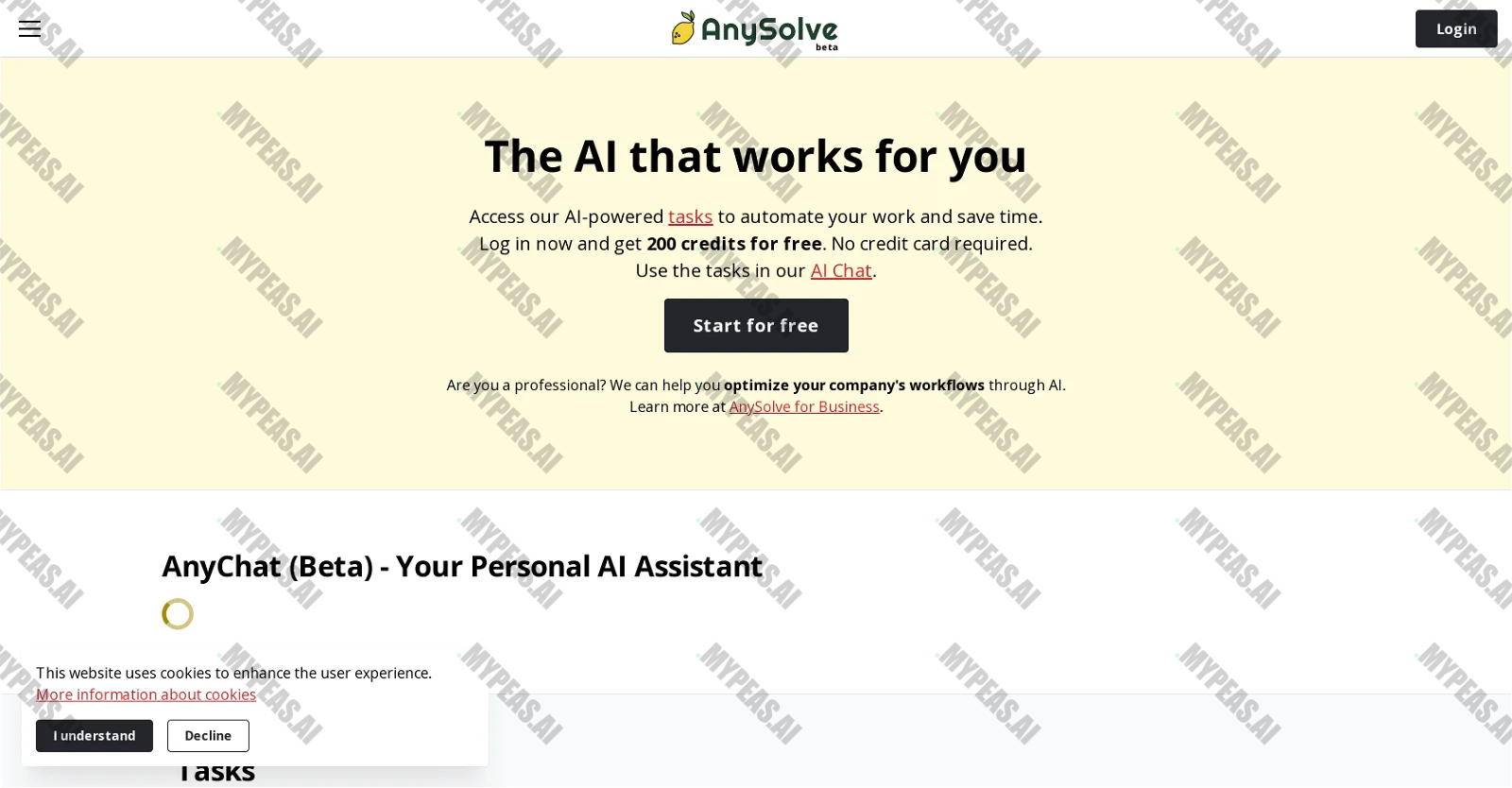 AnySolveAI screenshot