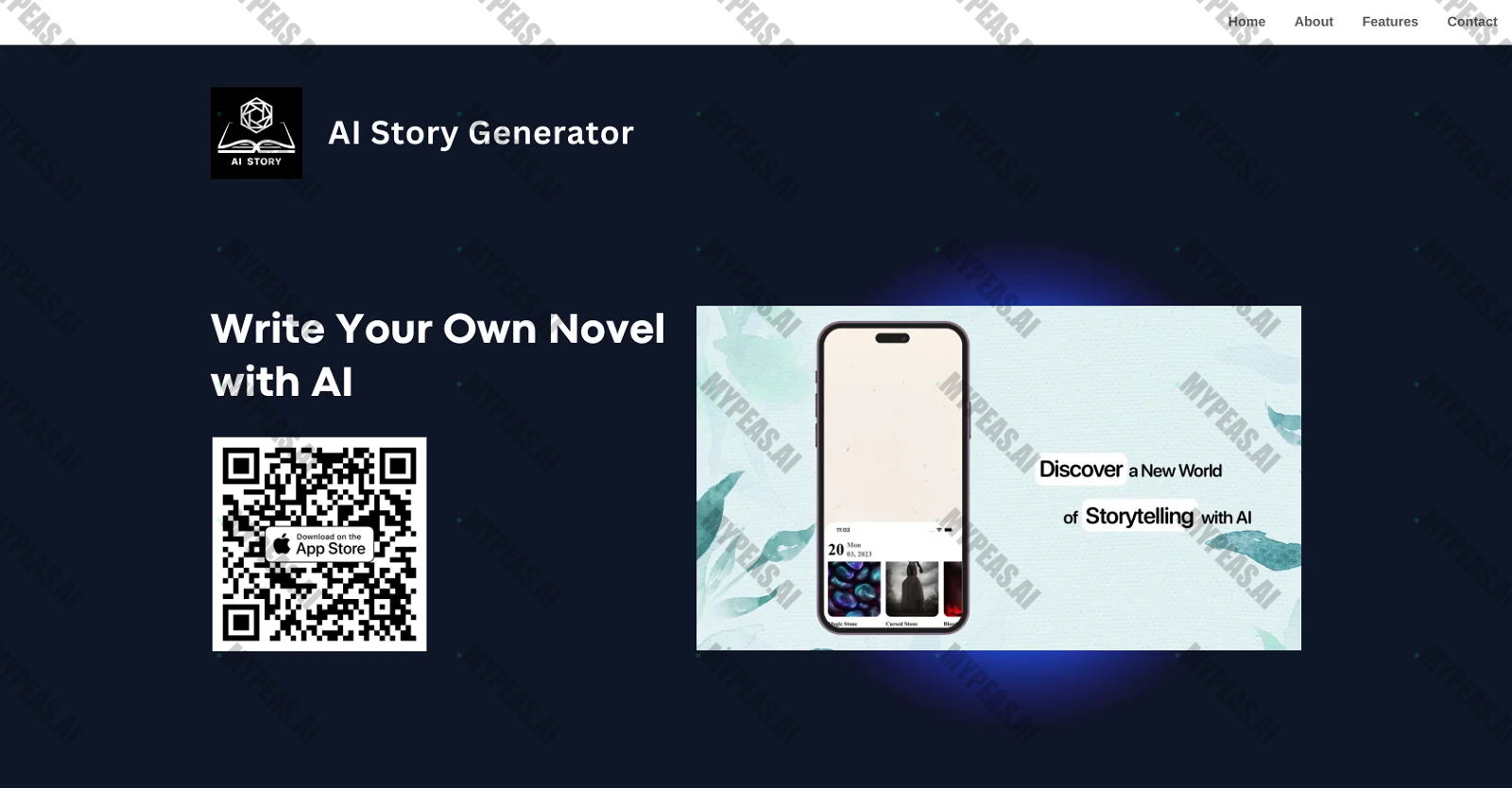 AppIntro's AI Story Generator screenshot