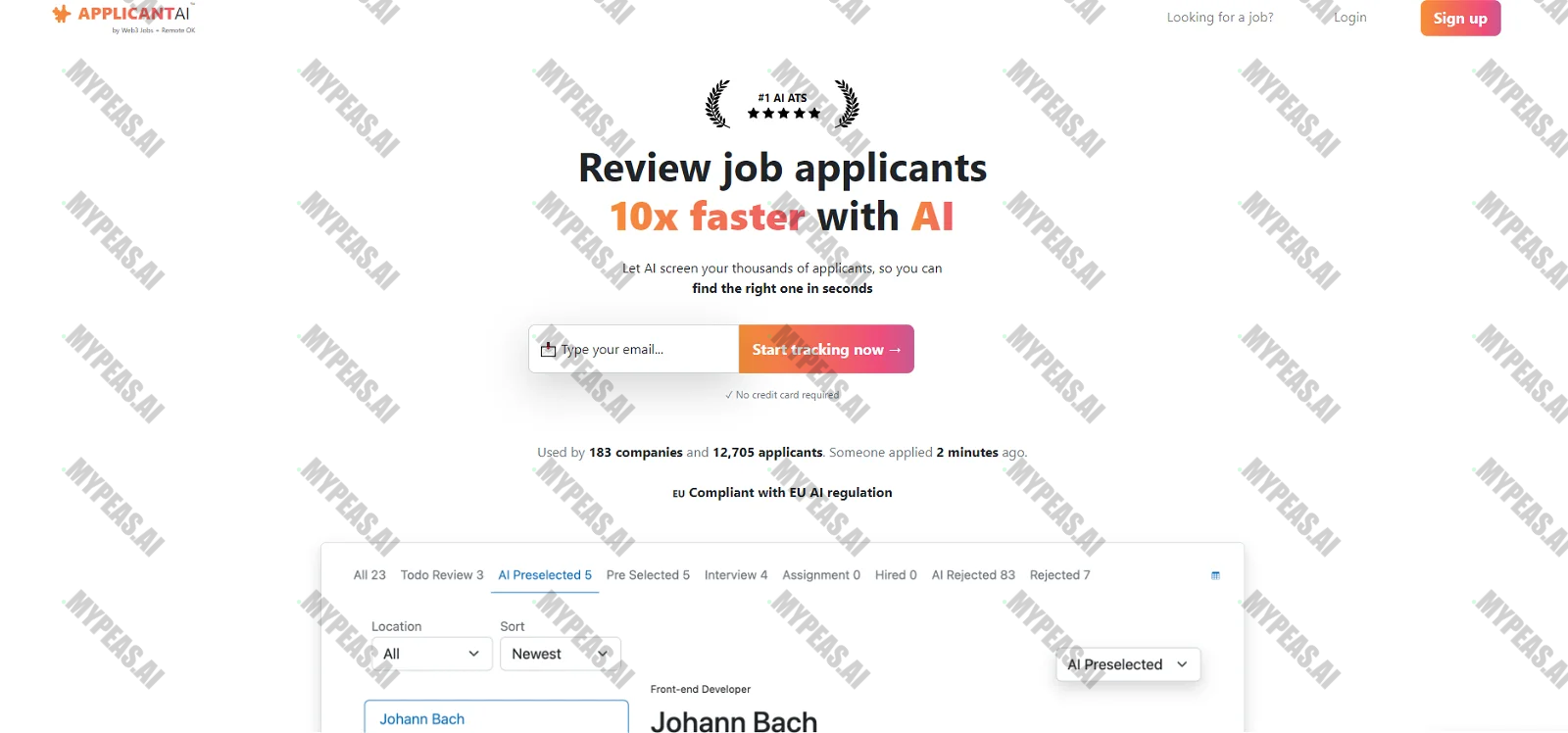 ApplicantAI screenshot